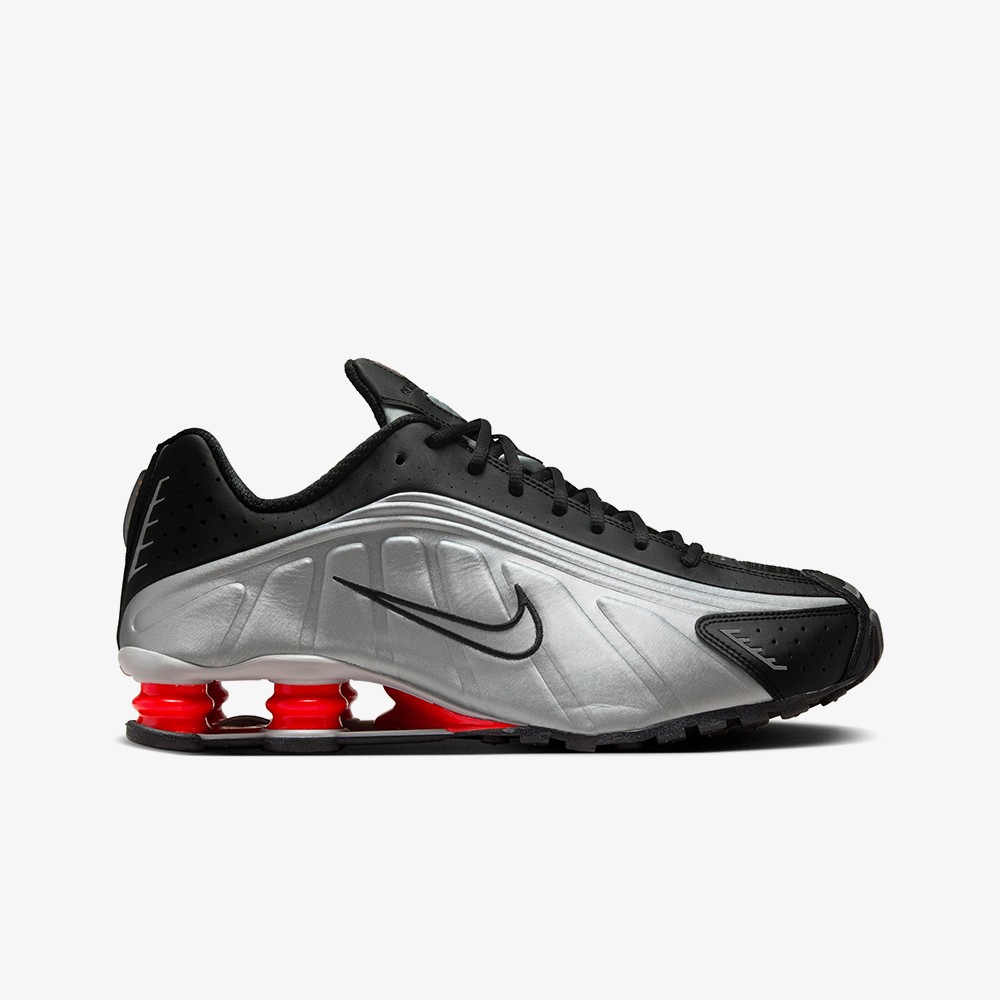 Shox R4 Black 'Metallic Silver'