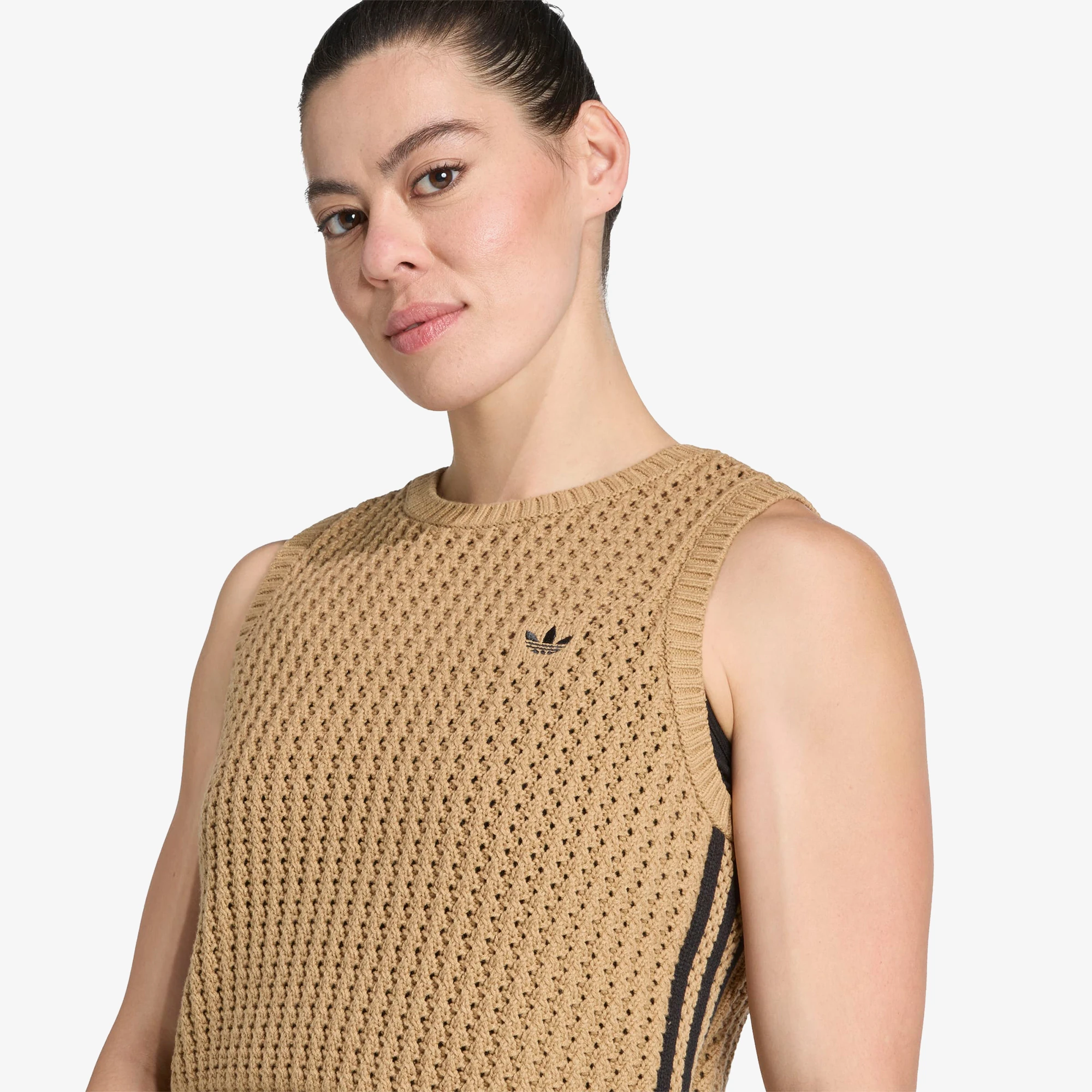 Adicolor Knitted Vest 'Cardboard'