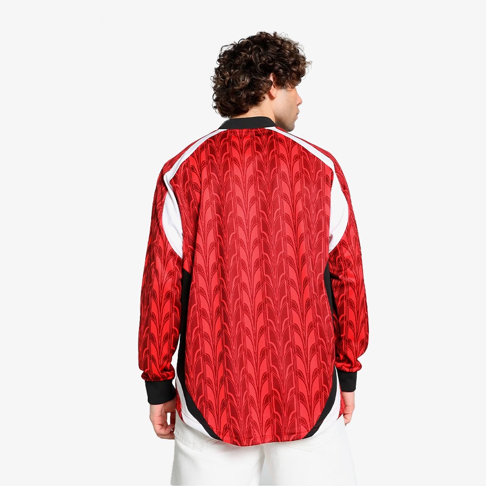 Long Sleeve Football Jersey 'Intense Red'