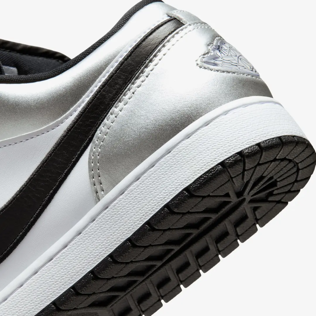 Air Jordan 1 Low SE Tiempo 'Metallic Silver' - WUNDER