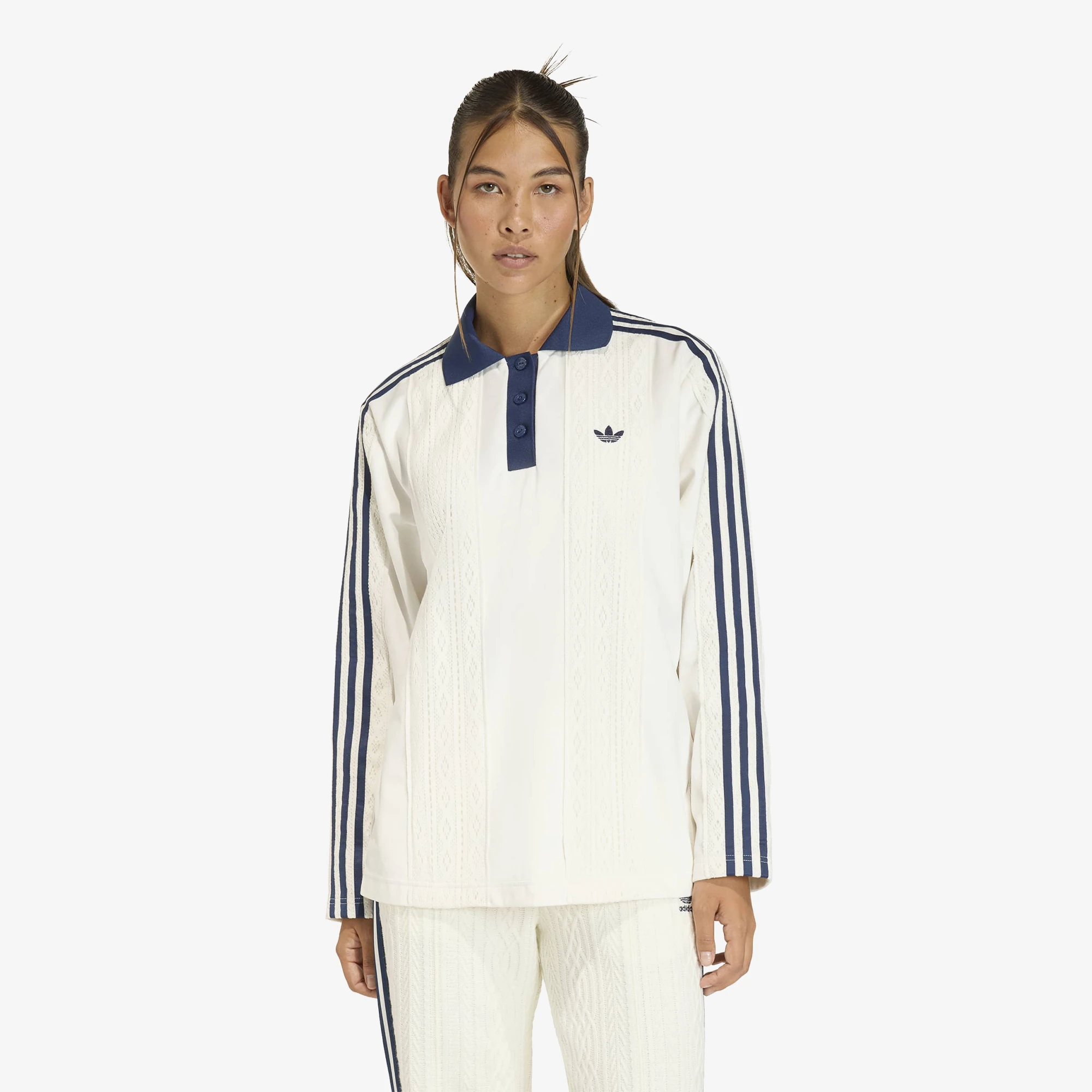 Winterised Longsleeve Soccer Jersey 'Off White'