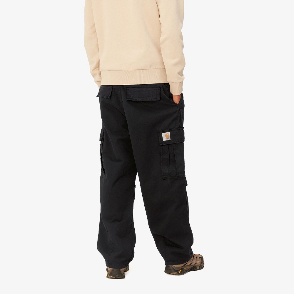 Cole Cargo Pant Organic 'Black Garment Dyed'