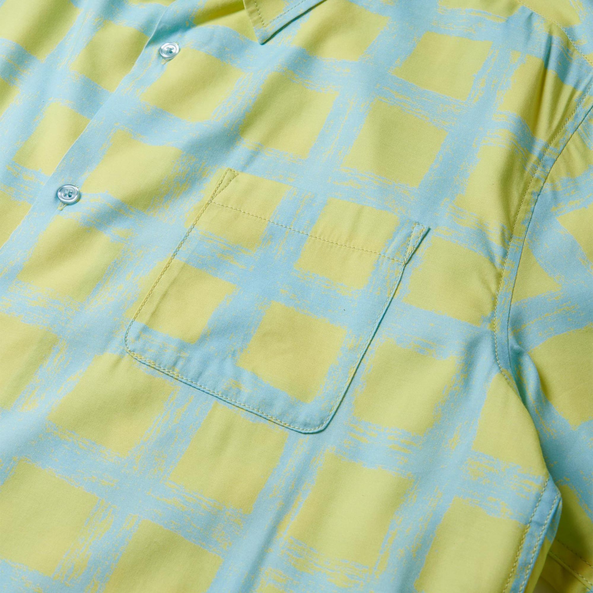 Checkered Rayon Shirt 'Glow'