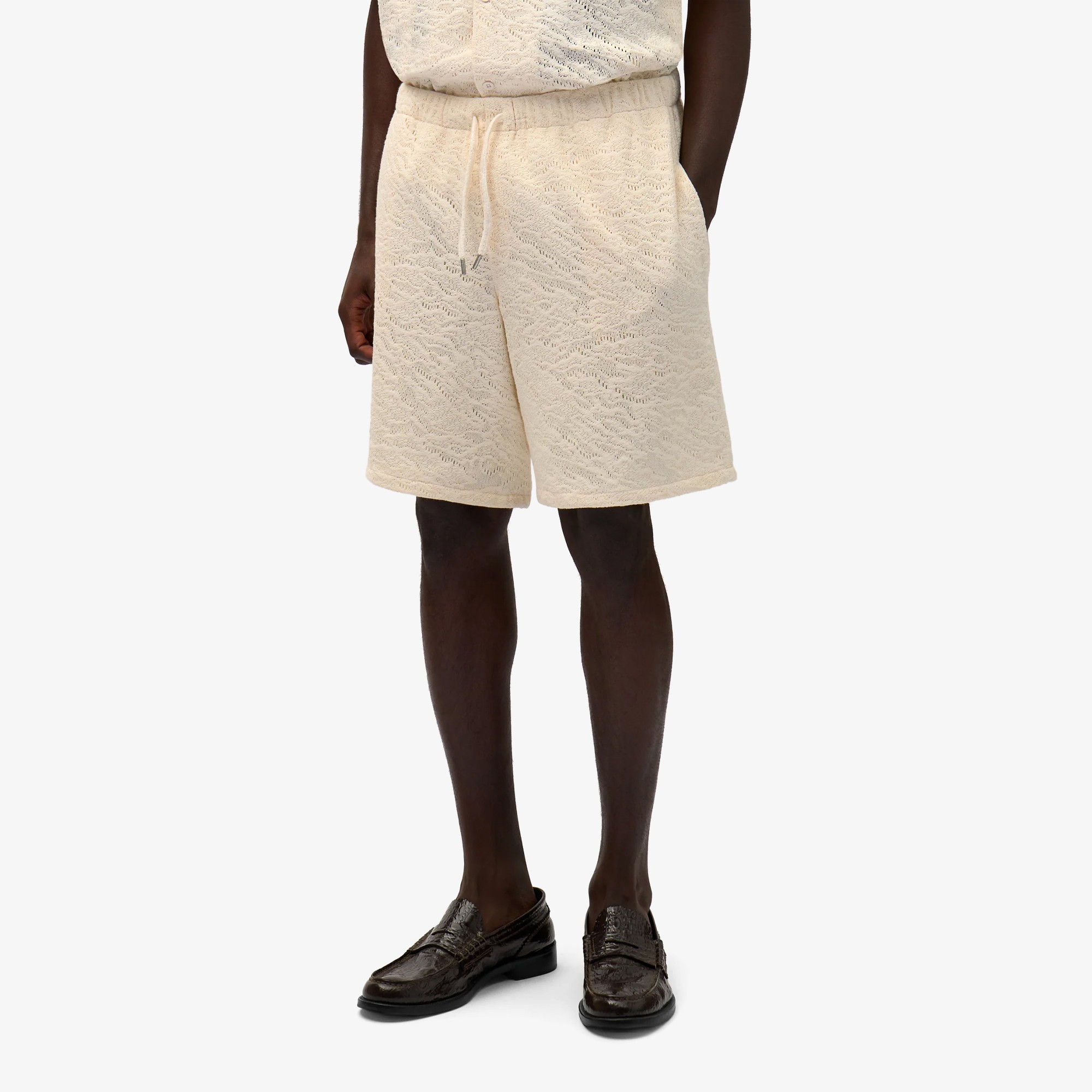 Crochet Short 'Cream'