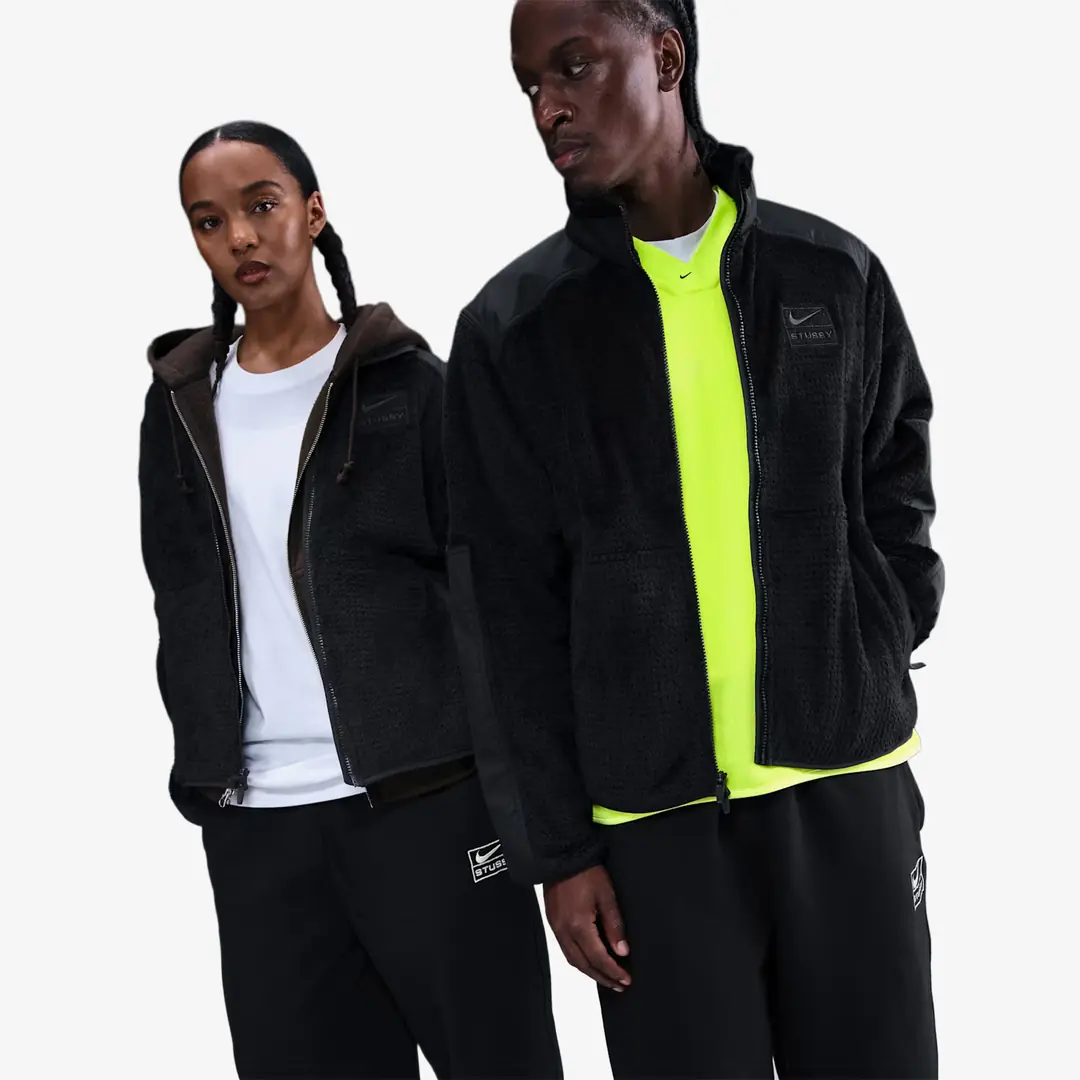 Nike x Stussy Tactical Lightweight Full-Zip Jacket 'Black'