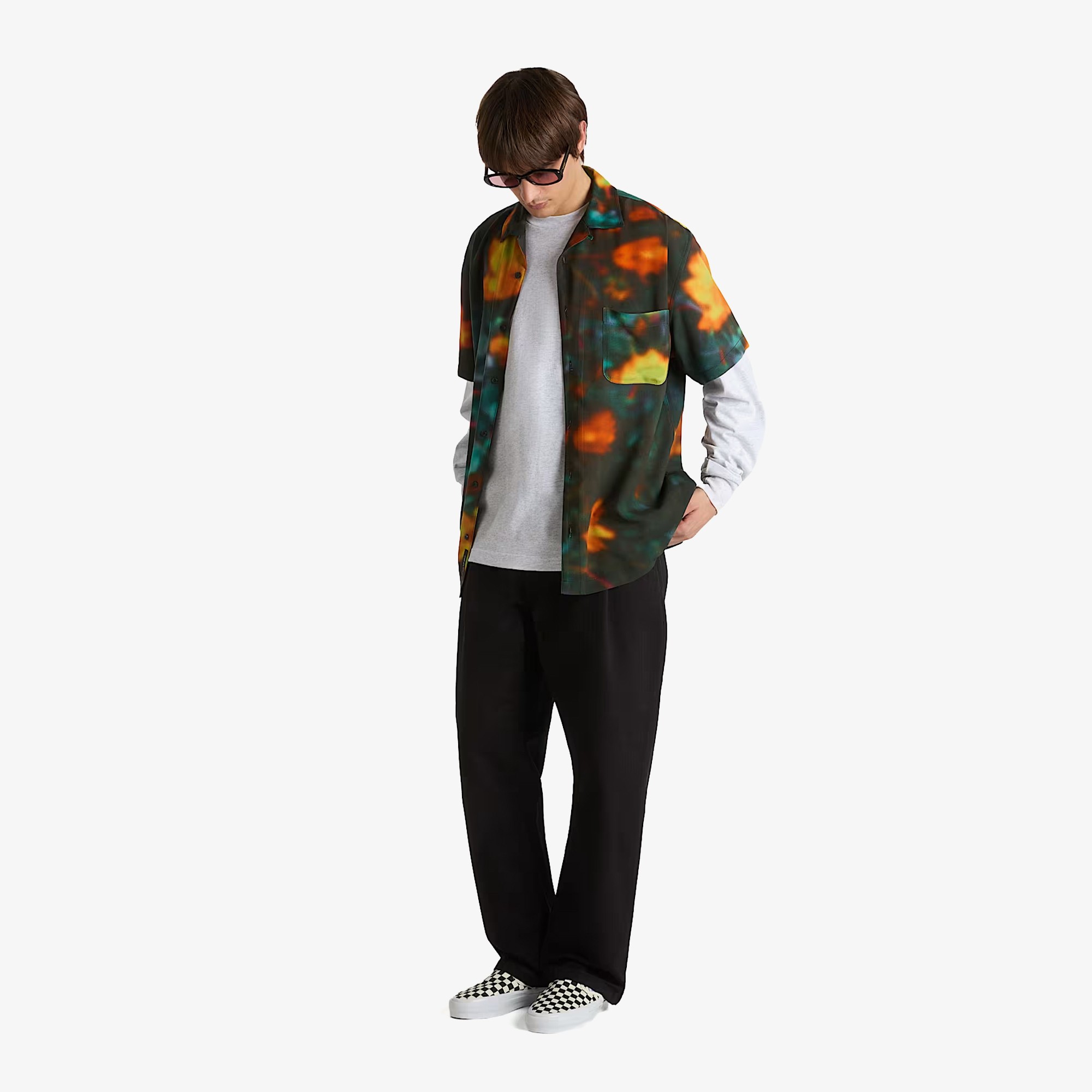 Skate Loose Pleated Pant 'Black'