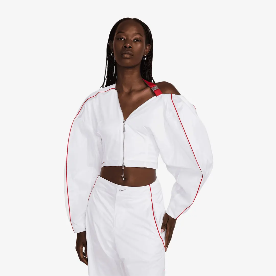 Nike x Jacquemus NRG Track Jacket 'White & University Red' (W