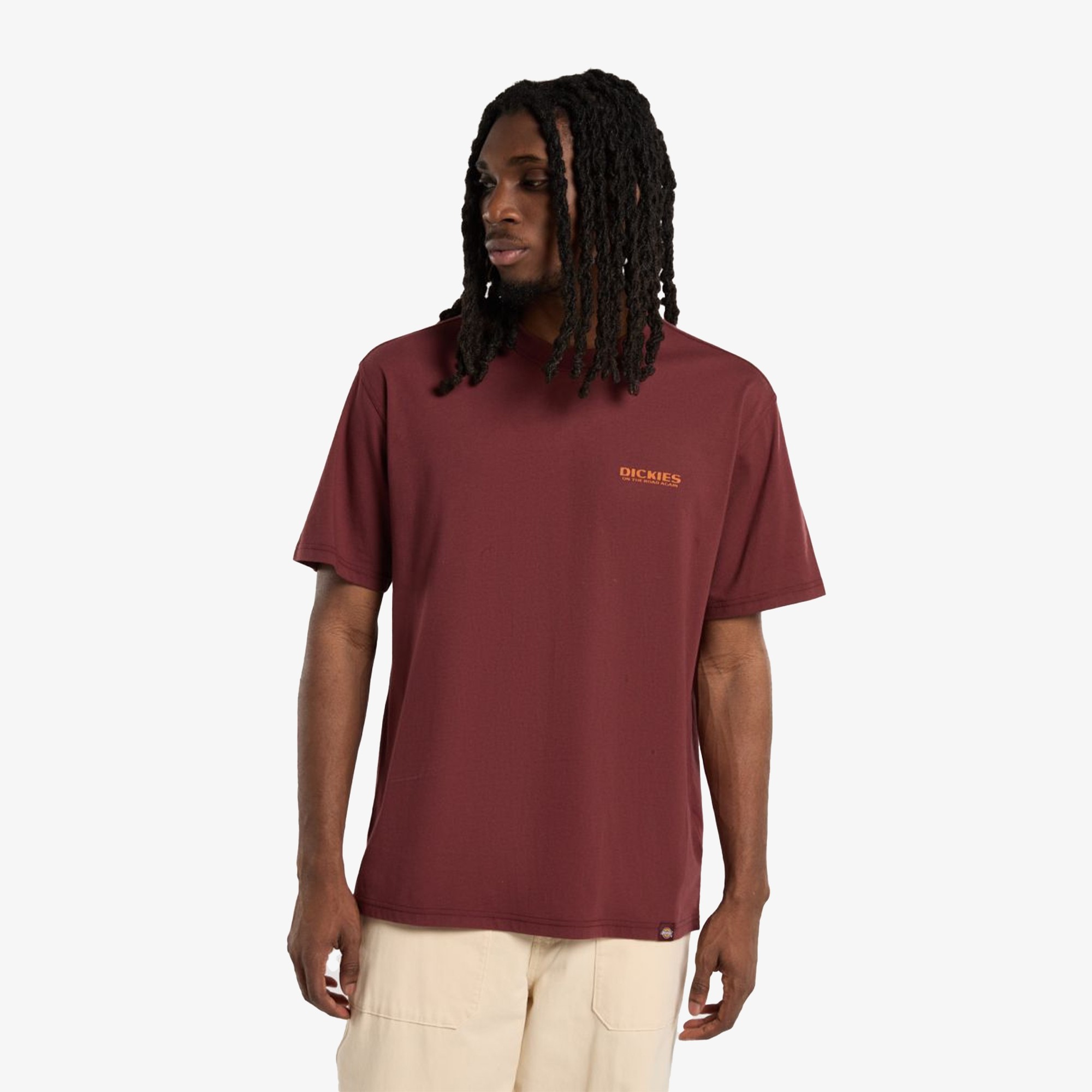 Burns T-Shirt 'Bordeaux'