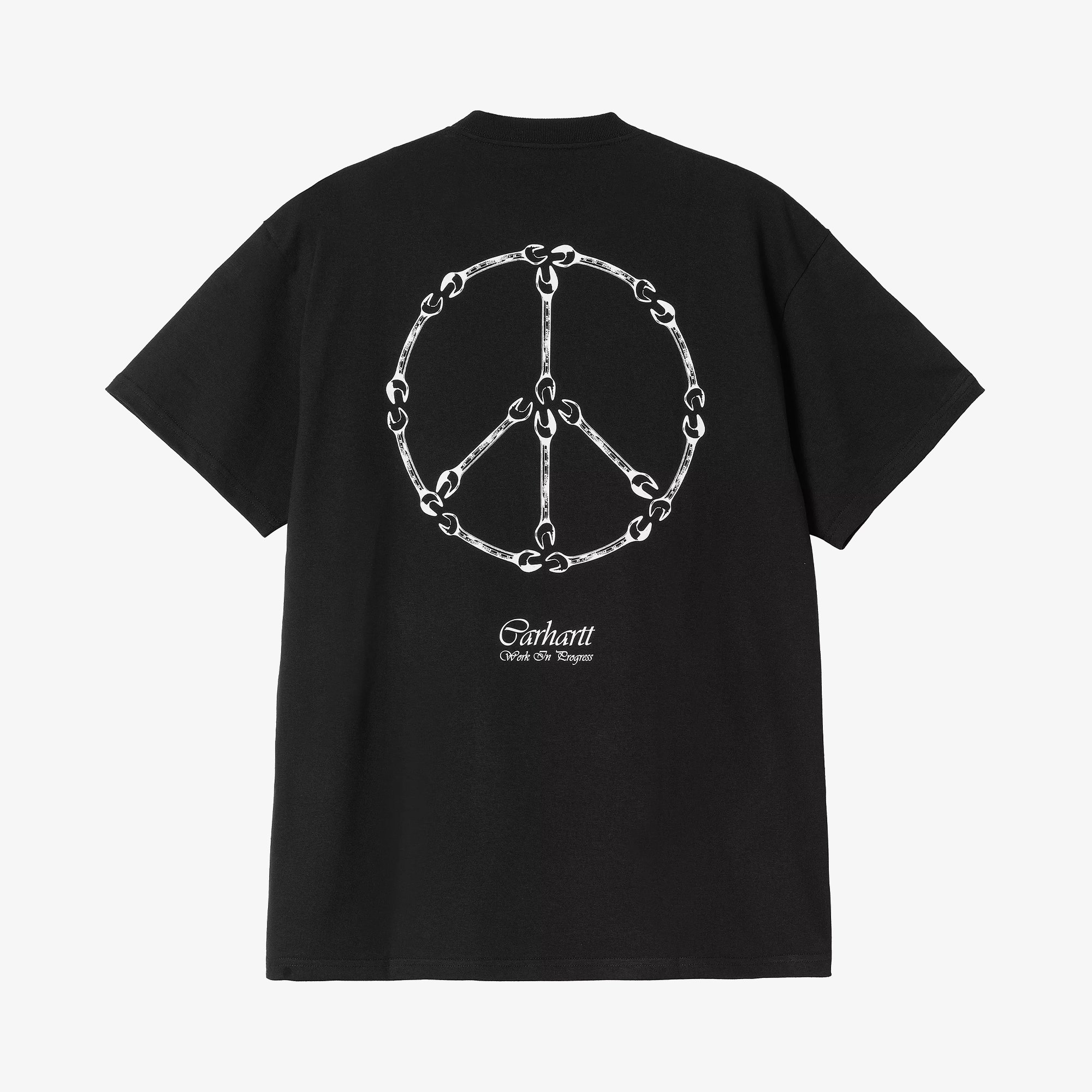 S/S Peace And Work T-Shirt 'Black'