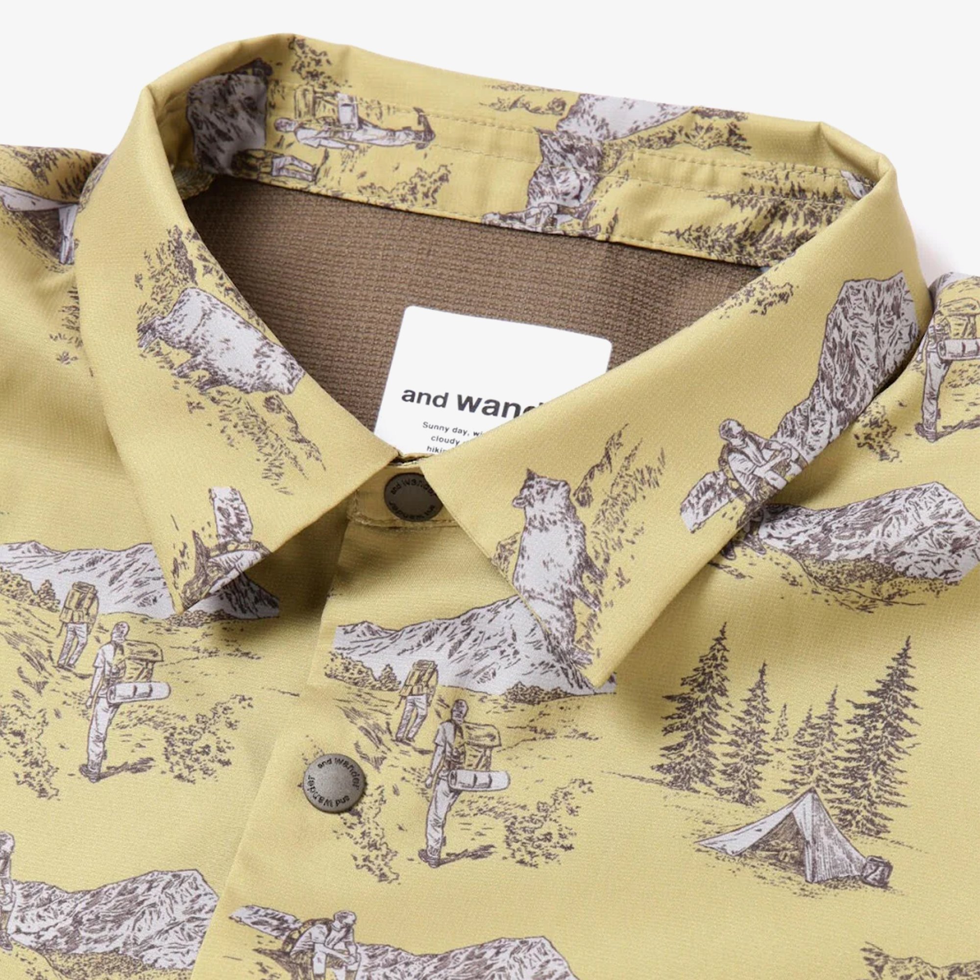 Hiking Club Tech Shirt 'Beige'