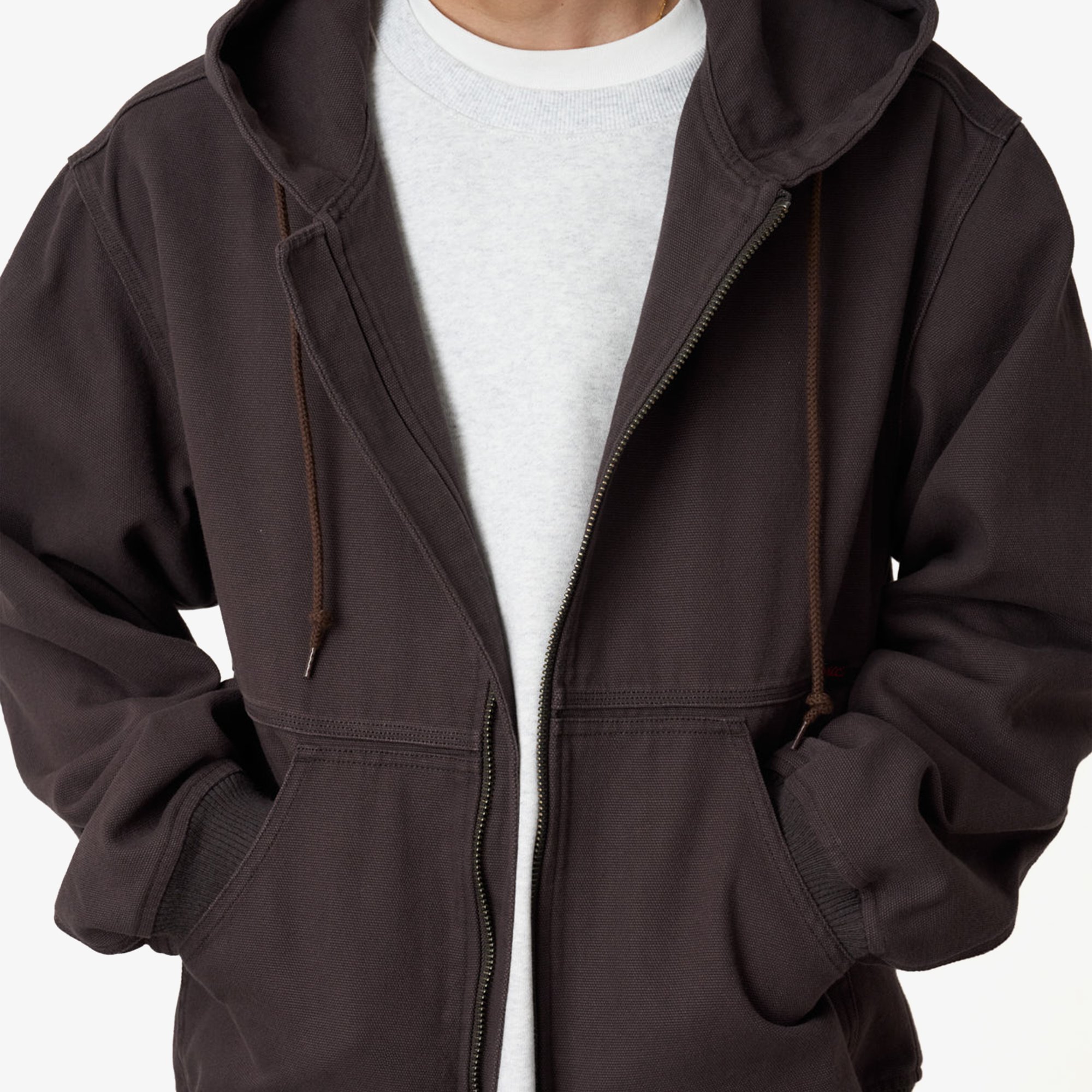 El Cap Canvas Hooded Jacket 'Umber'
