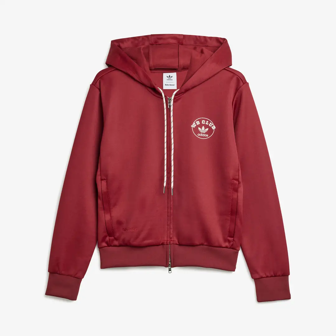 Wales Bonner x adidas Track Hoodie 'Collegiate Burgundy' - WUNDER