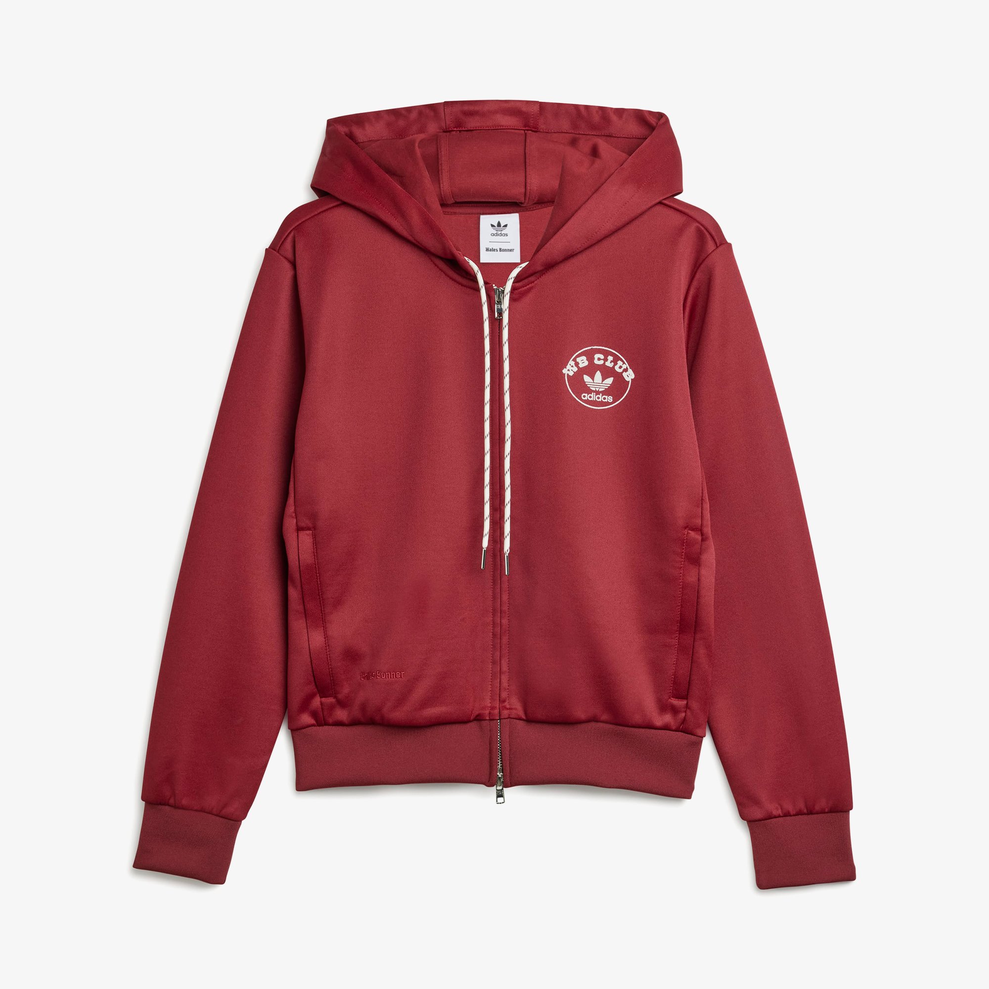 Wales Bonner x adidas Track Hoodie 'Collegiate Burgundy'