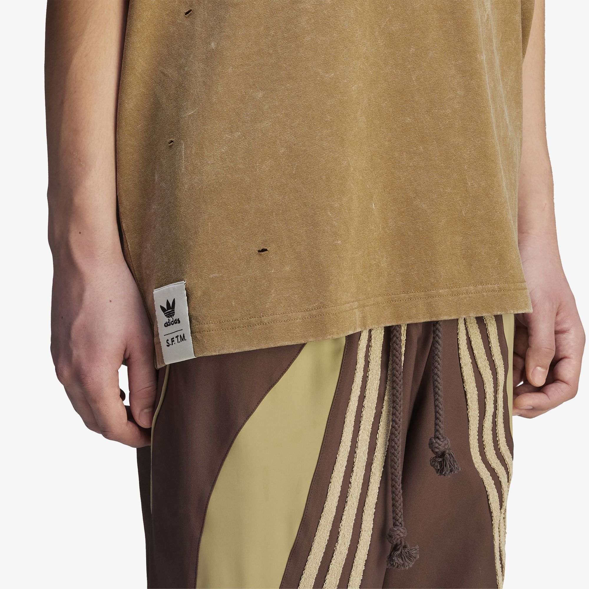 adidas x Song for the Mute Washed Tee 'Earth'