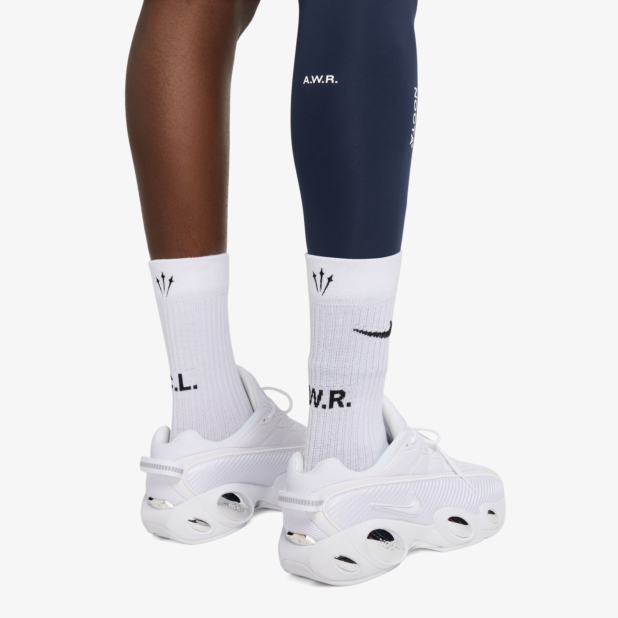 Nike x NOCTA Single Leg Basketball Tights 'Navy'