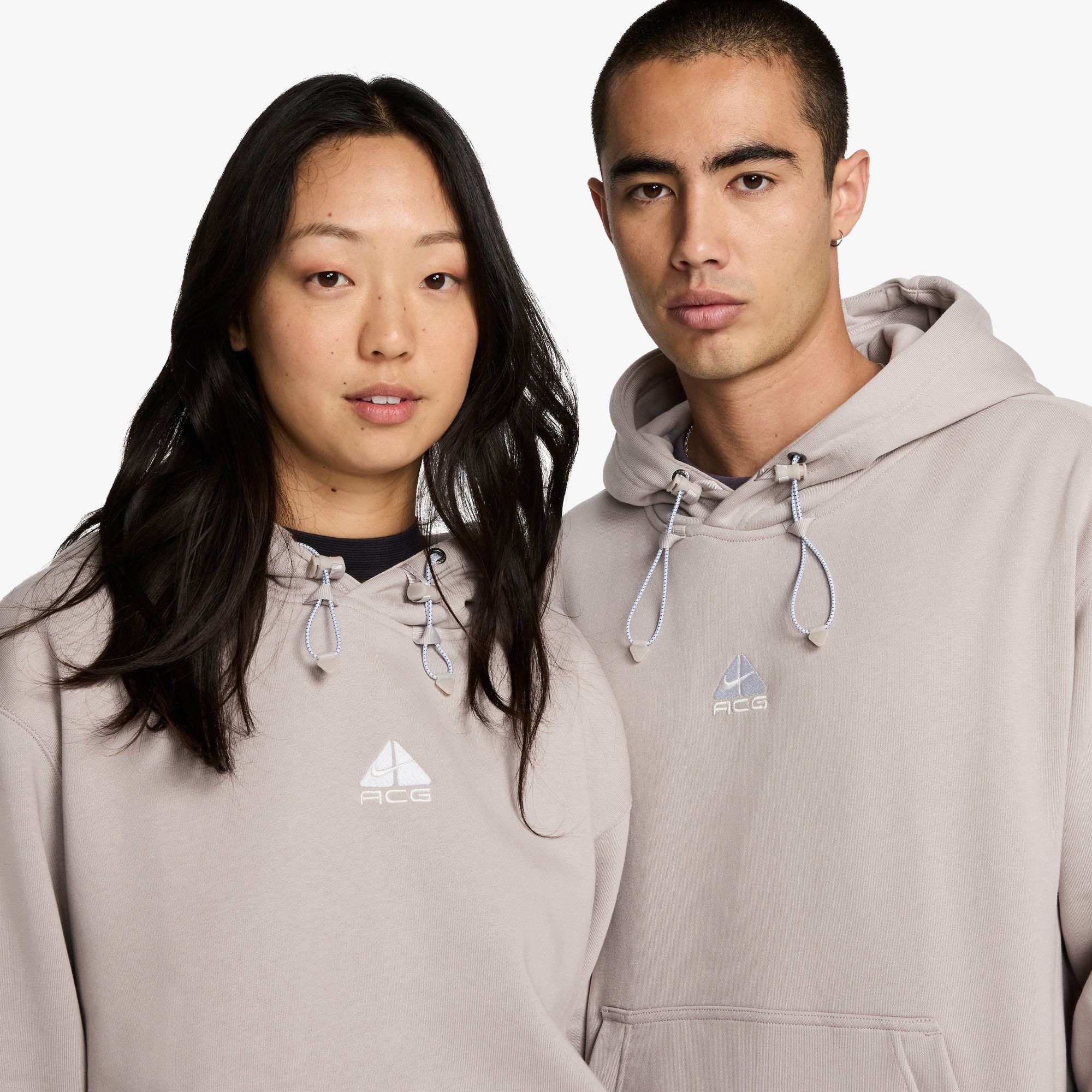 ACG Therma-FIT Fleece Pullover Hoodie 'College Grey'
