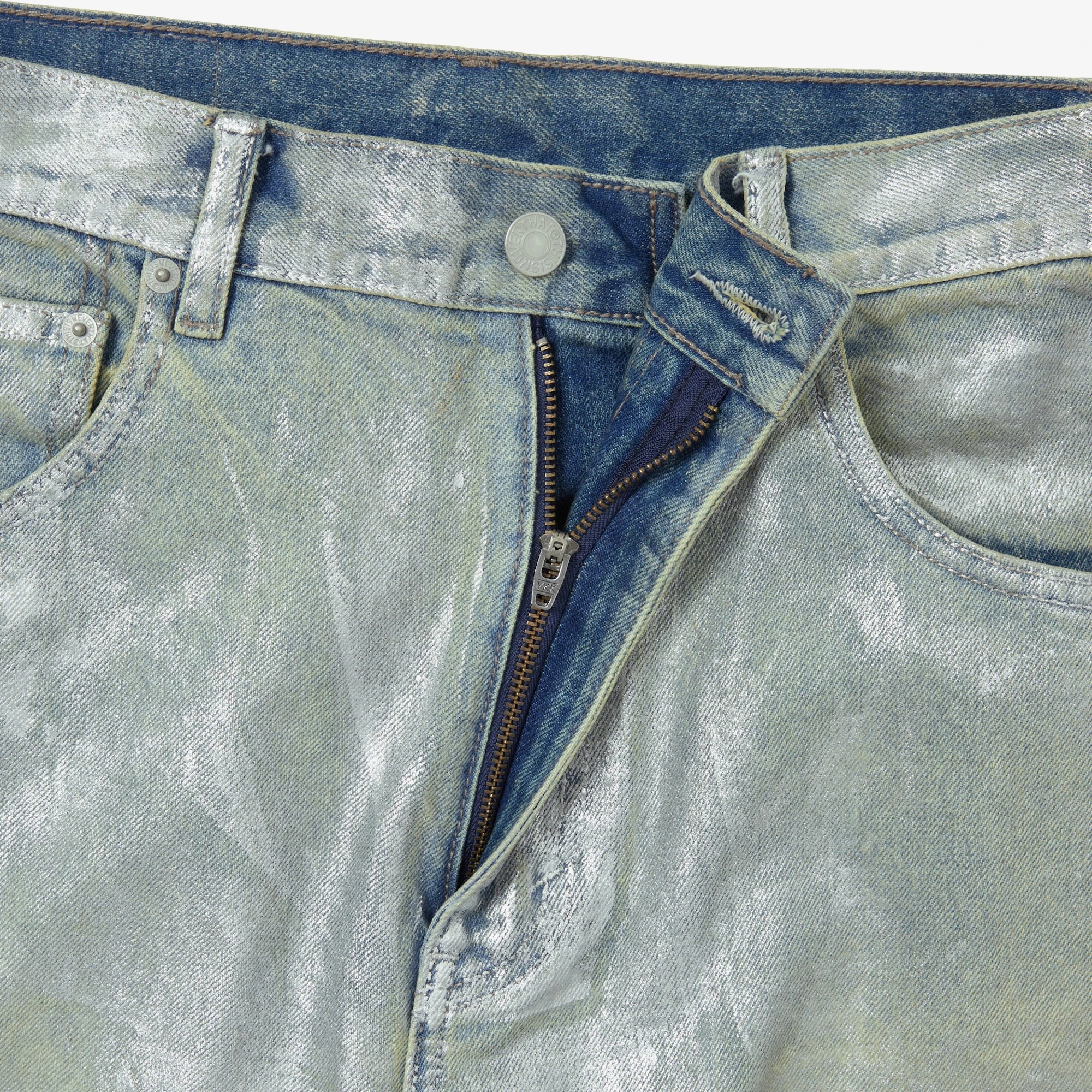 Metal Relaxed Jeans 'Silver'