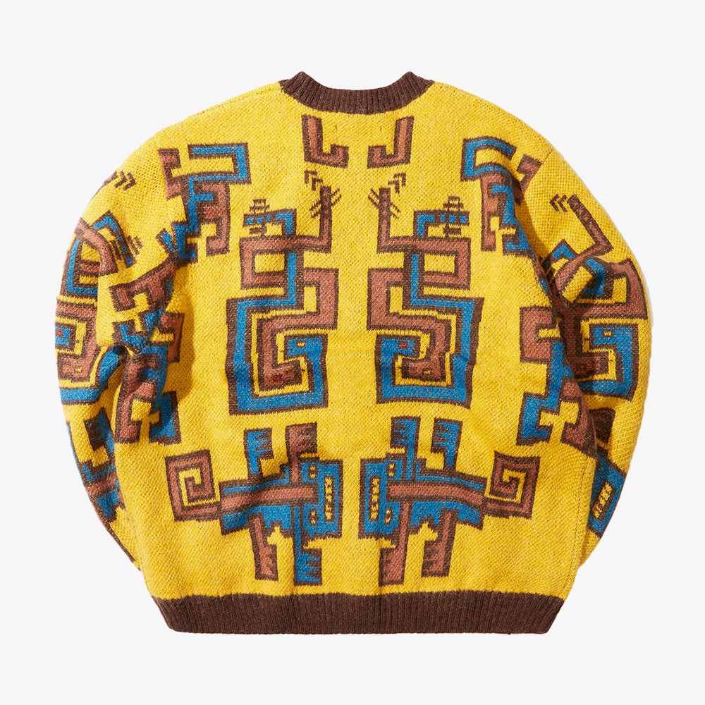 Champion x Angelo Baque Cusco Cardigan 'Yellow'