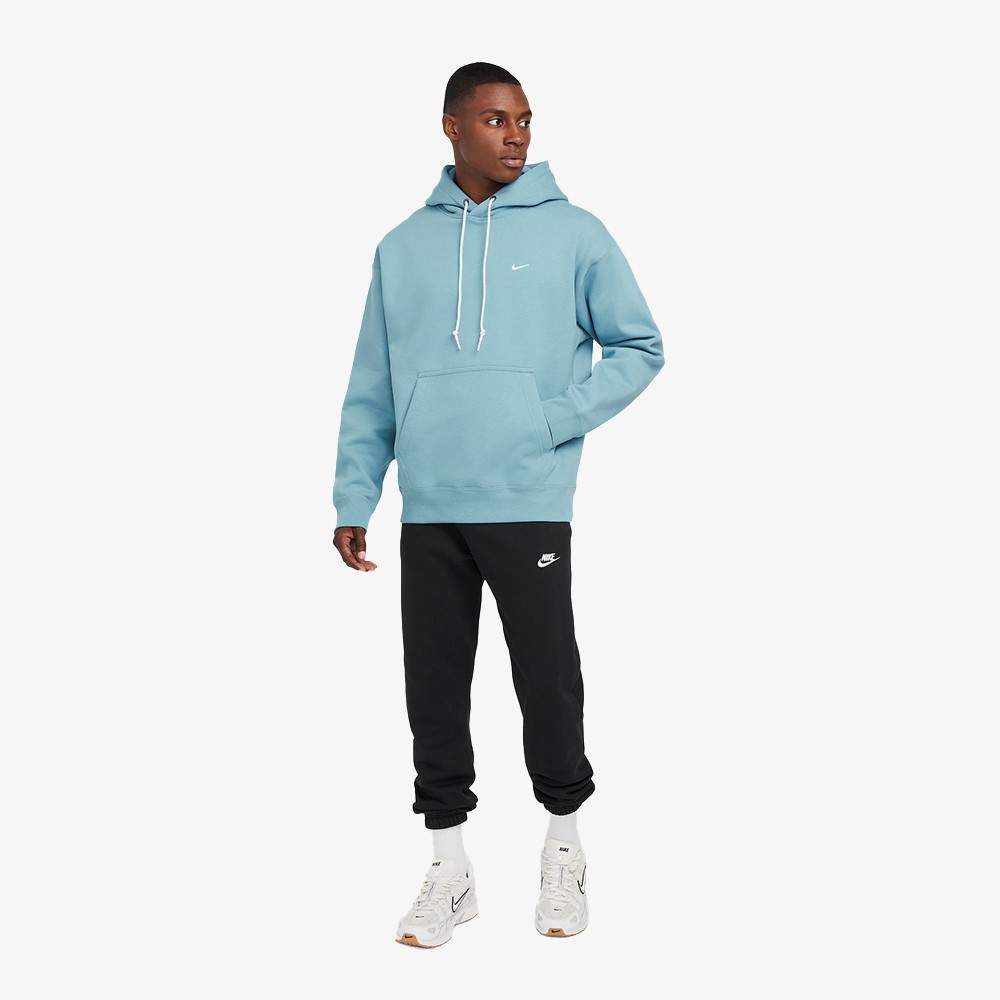 Solo Swoosh Fleece Pullover 'Blue'