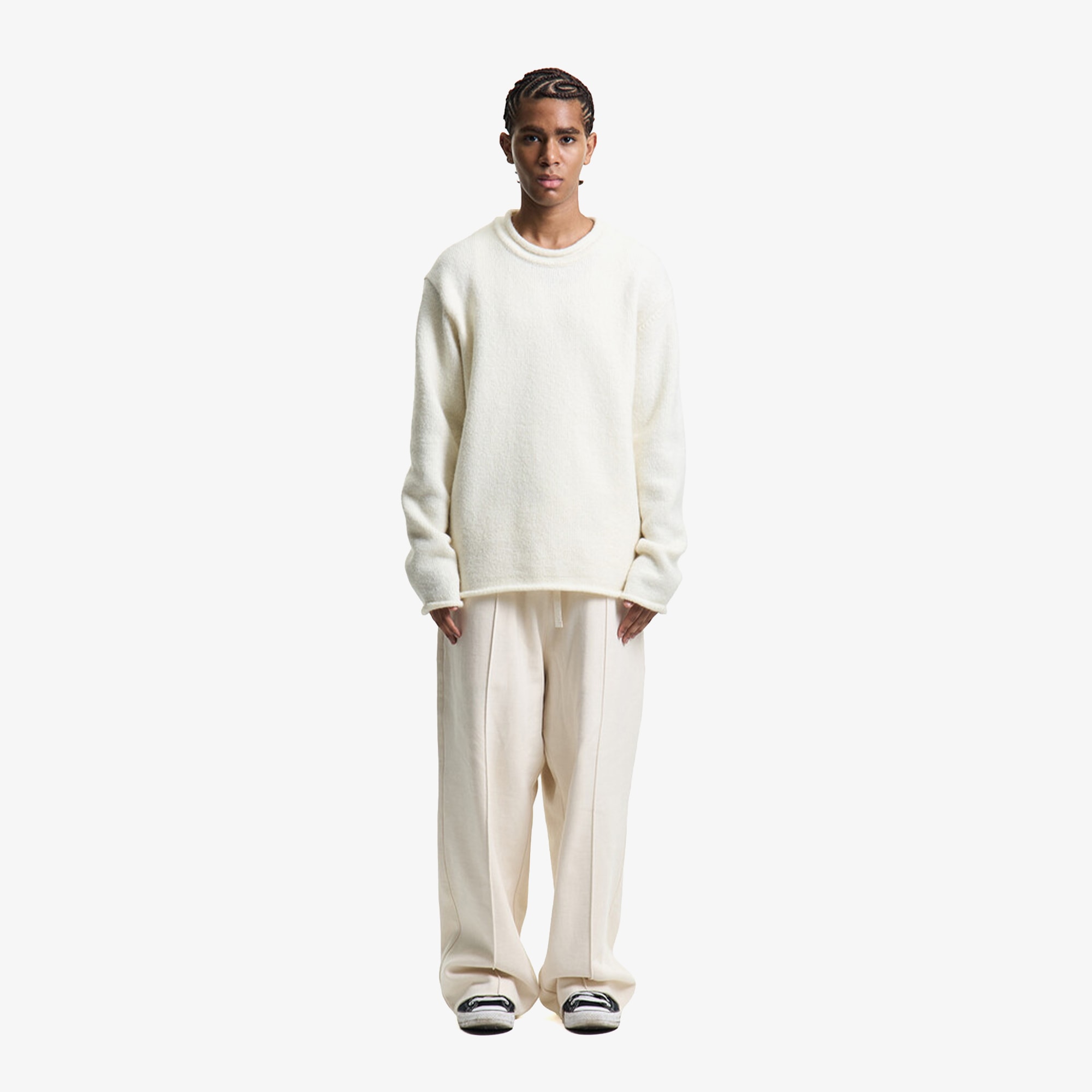 Premium Kidmohair Nomadic Sweater 'Off White'