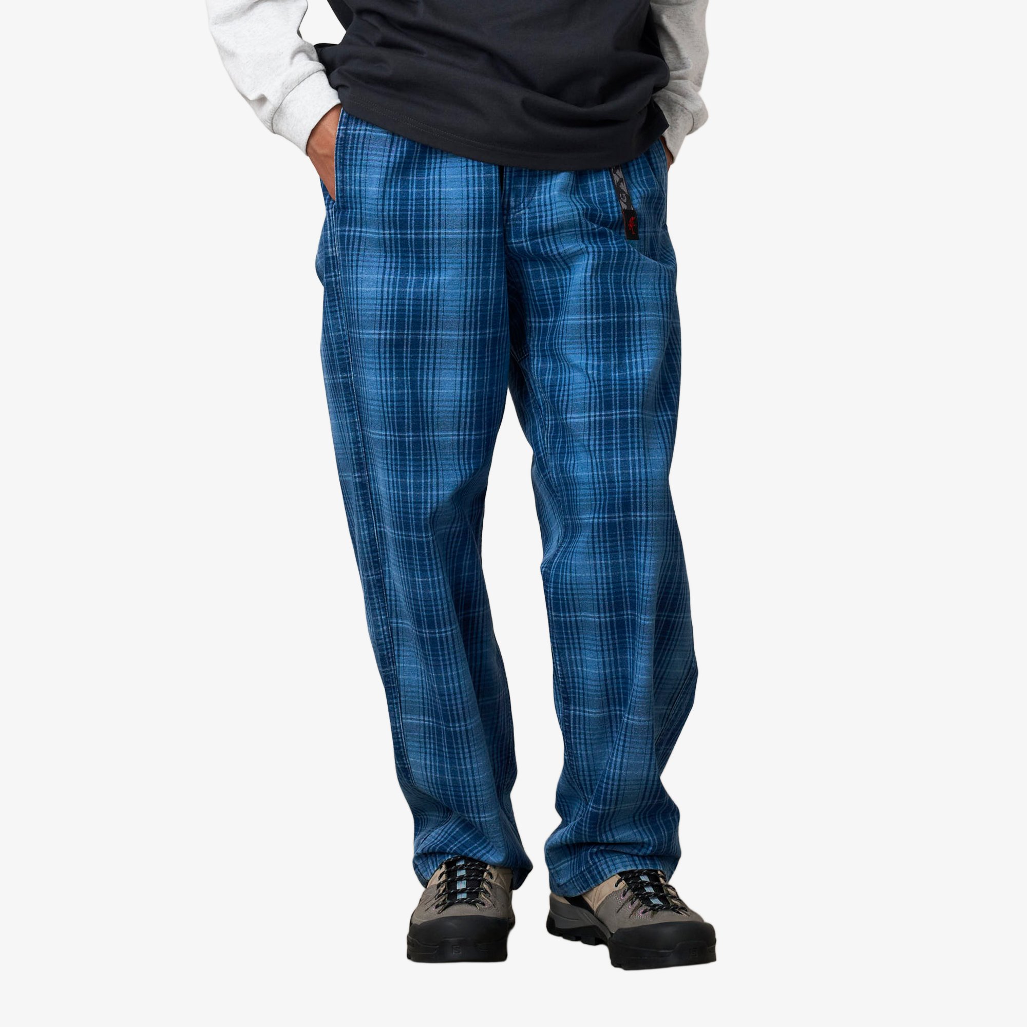 O.G. Denim Plaid Pant 'Indigo'