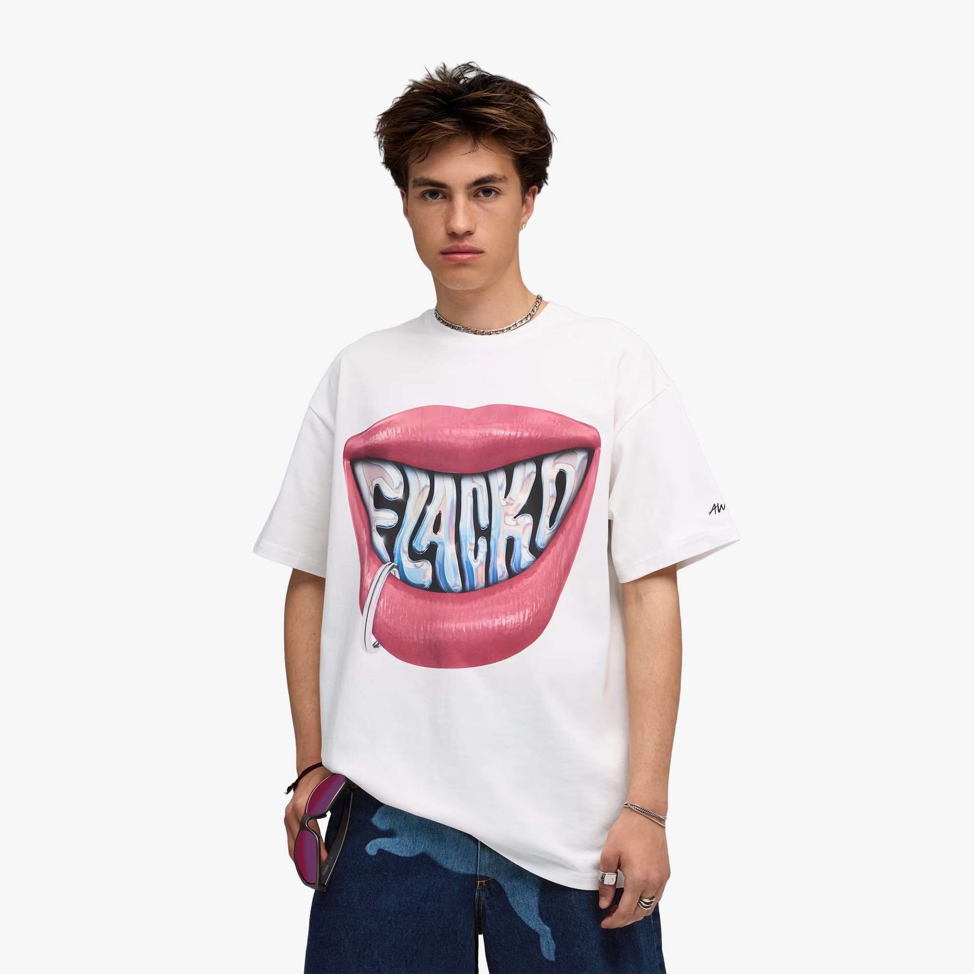 PUMA x A$AP ROCKY Flacko Smile Tee 'White'