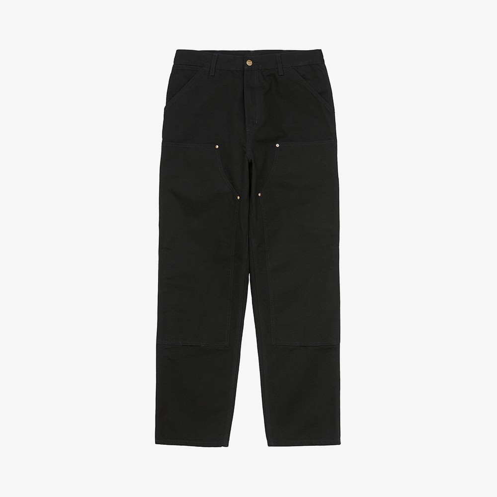 Double Knee Pant 'Black Rinsed'