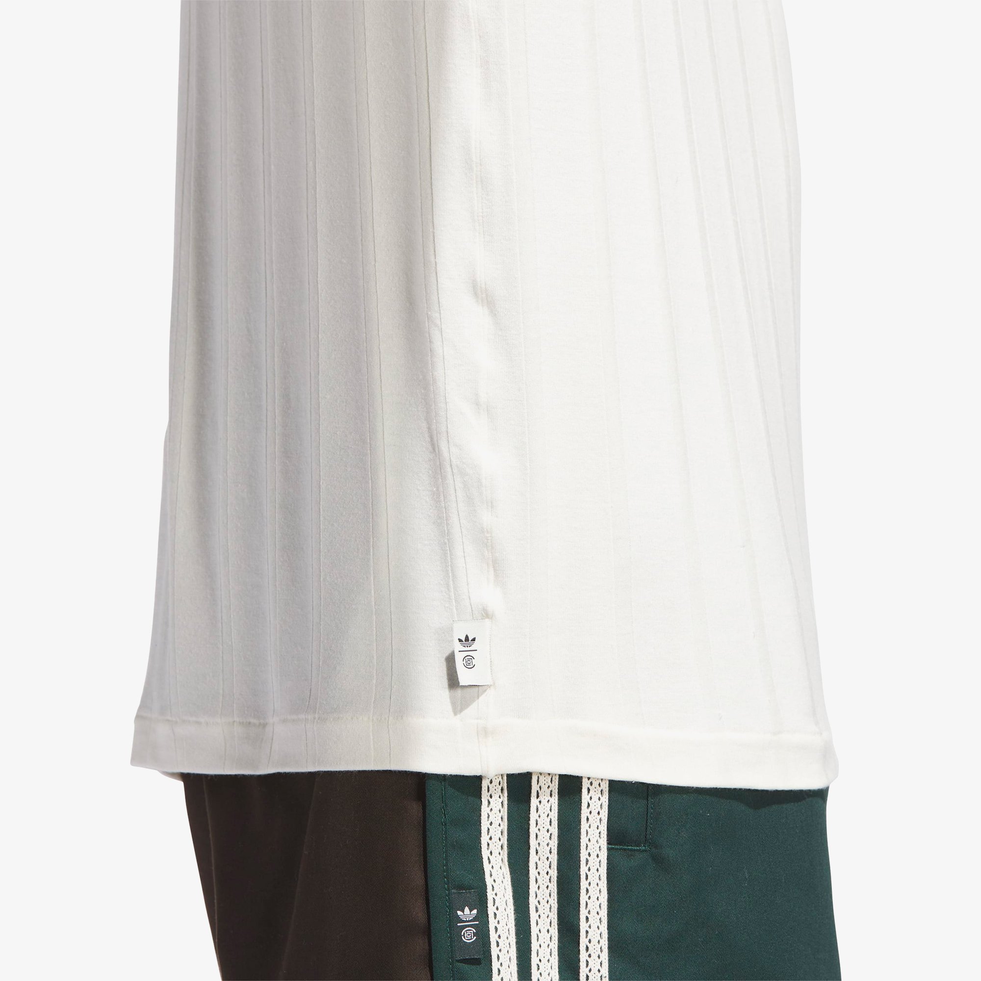 adidas x Clot Rib Tee by Edison Chen 'Cream White'