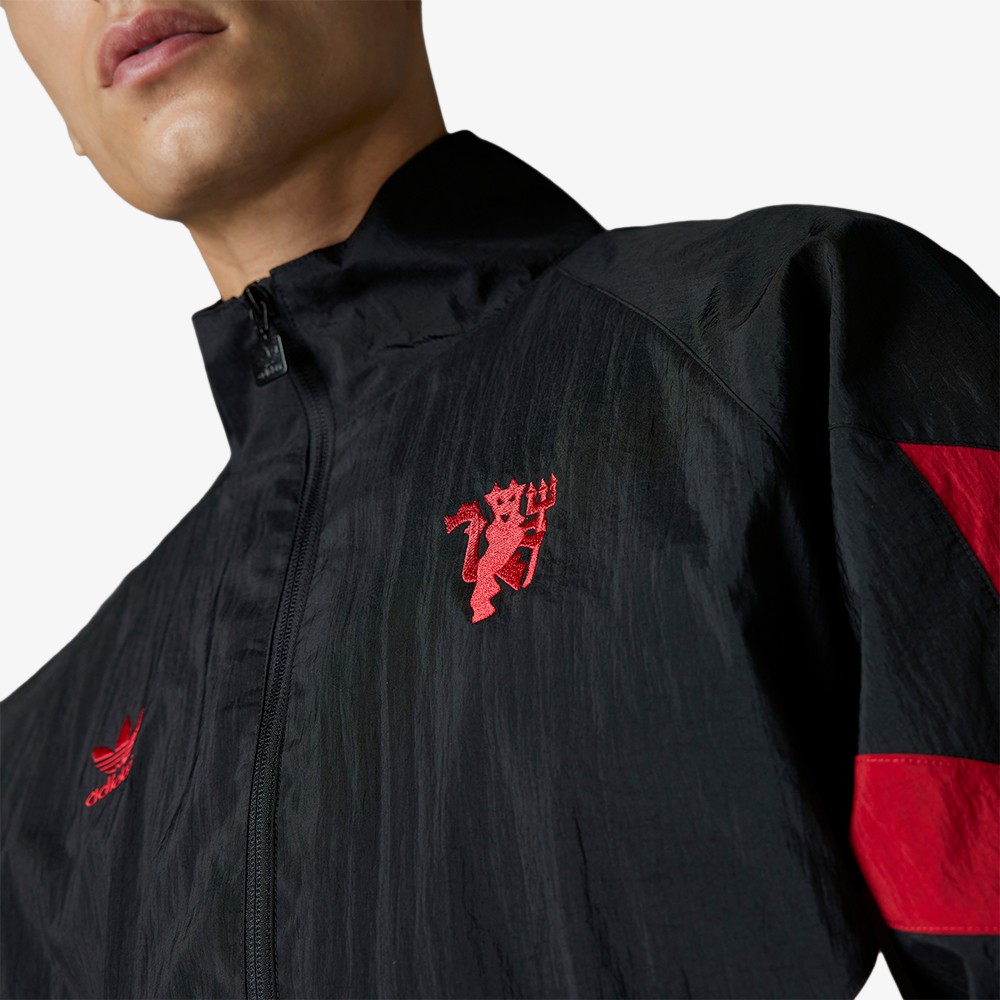 Manchester United Originals Track Top 'Black Mufc Red'