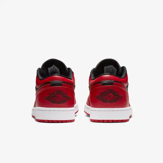 Jordan Air Jordan Kırmızı 1 Low 'Reverse Bred' Wunder'de! Kırmızı - 6. görsel