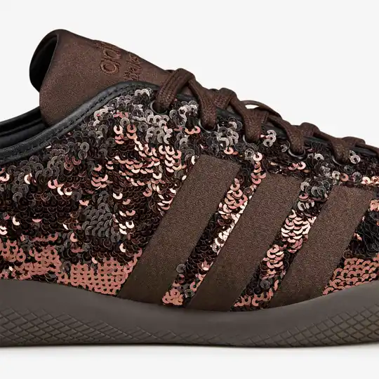 Wales Bonner x adidas Karintha Sequin 'Dark Brown' (W) - Görsel 8