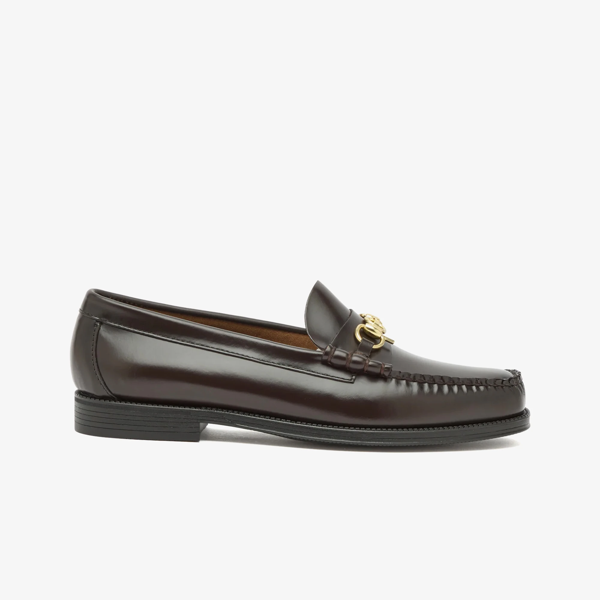 G.H.BASS & Pop Easy Weejuns Lincoln Loafers Leather 'Brown' - WUNDER