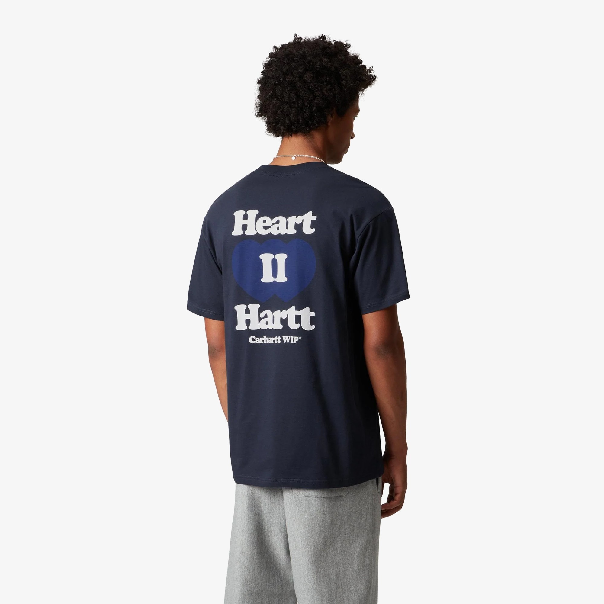 S/S Heart II Hartt T-Shirt 'Blue'
