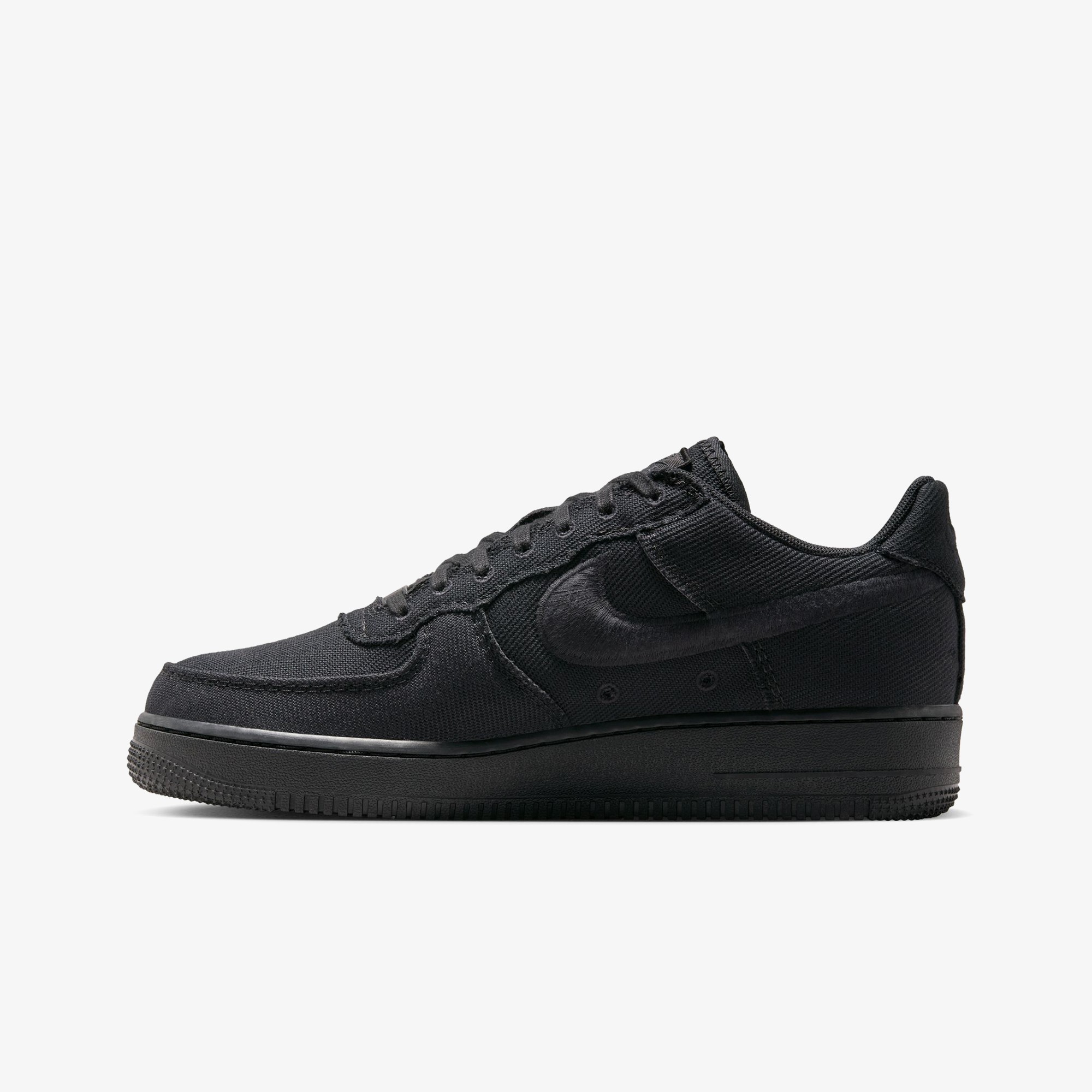 Air Force 1 Low 'Black Canvas'