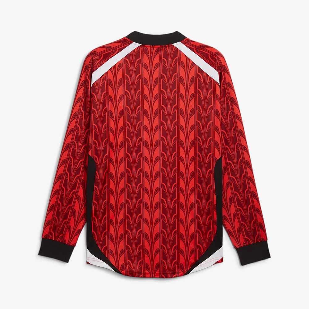 Long Sleeve Football Jersey 'Intense Red'