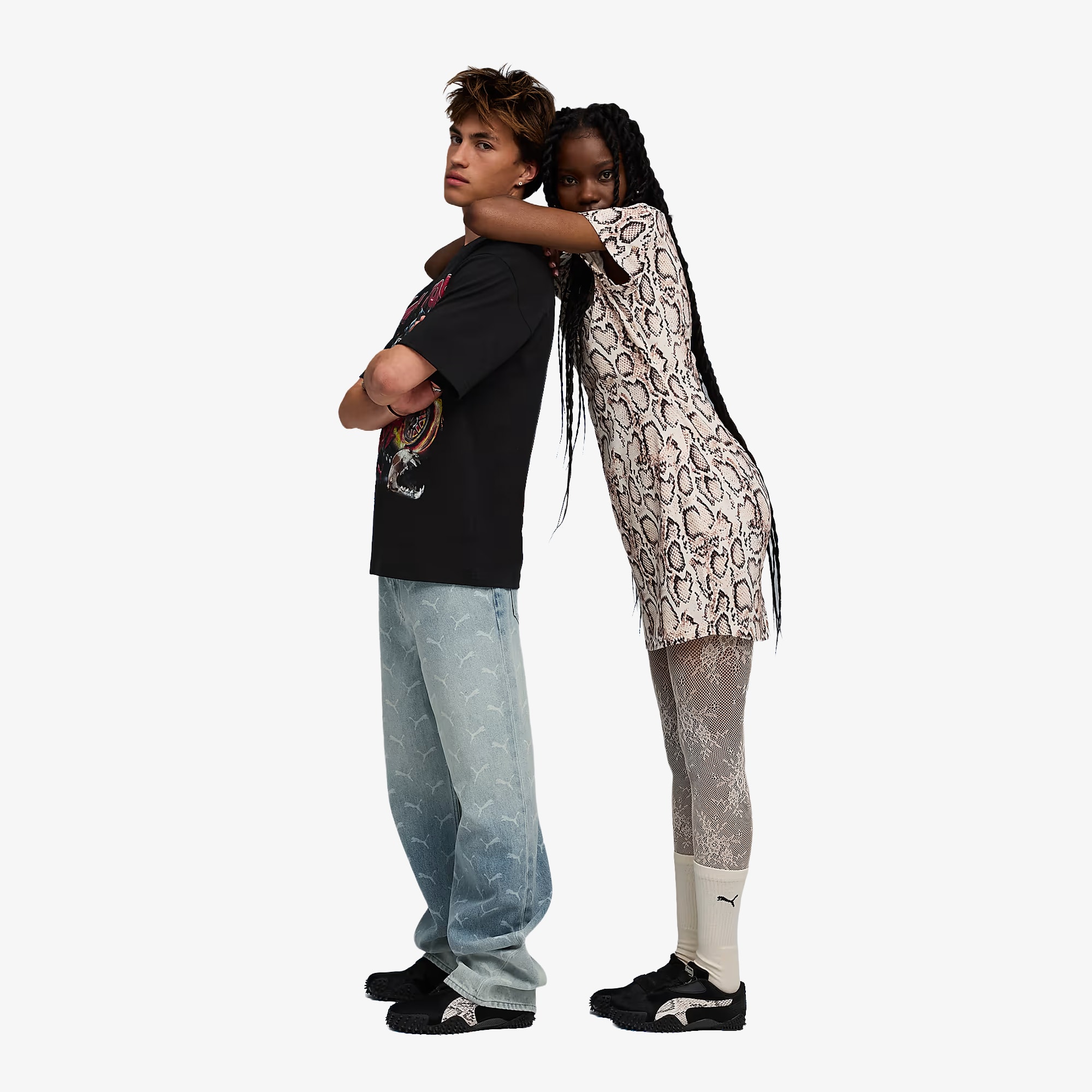 PUMA x A$AP ROCKY Snakeskin Futbol Dress 'Frosted Ivory'