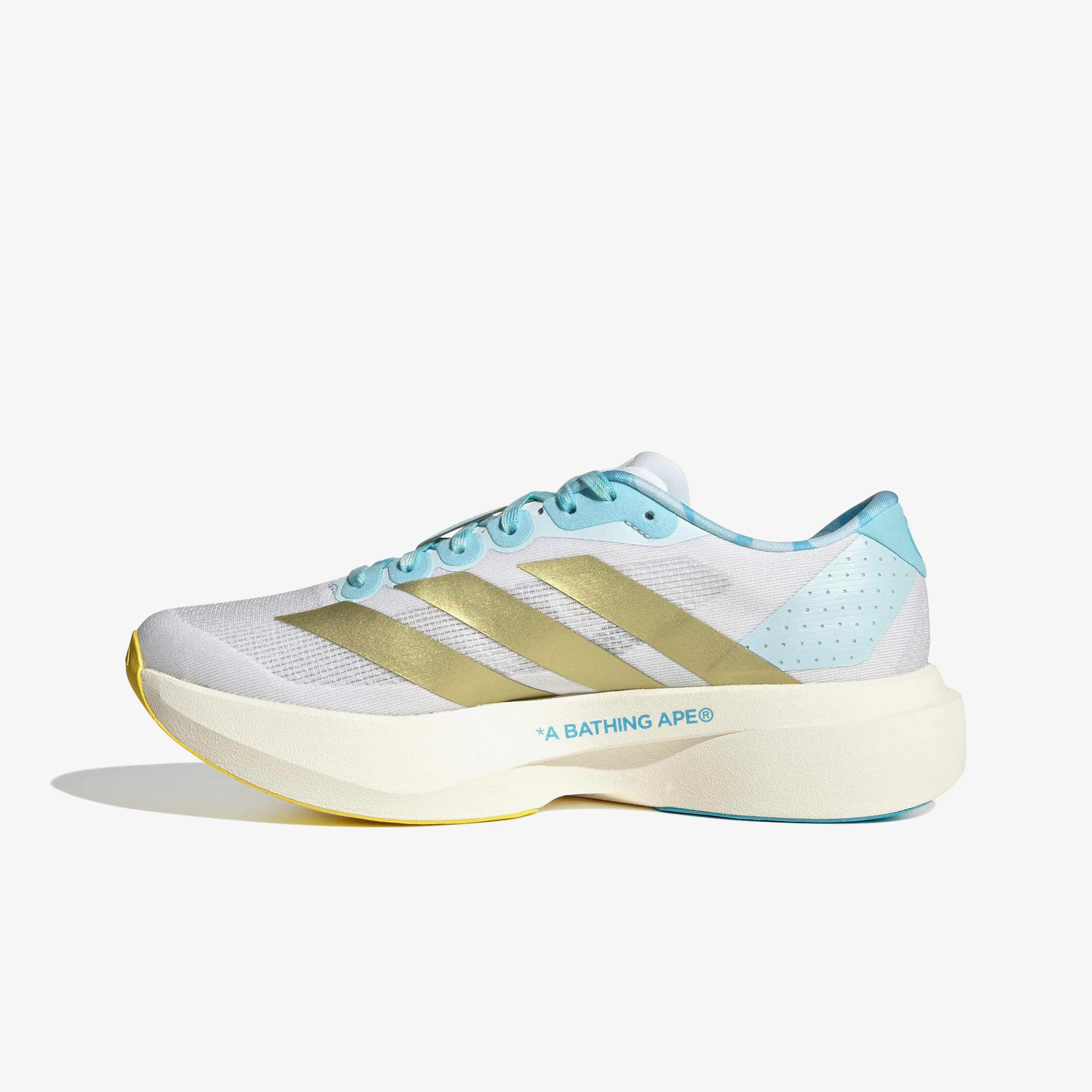 靴  ADIZERO EVO SL BAPE adidas Adizero Evo SL Bape 'Gold Metallic' - WUNDER