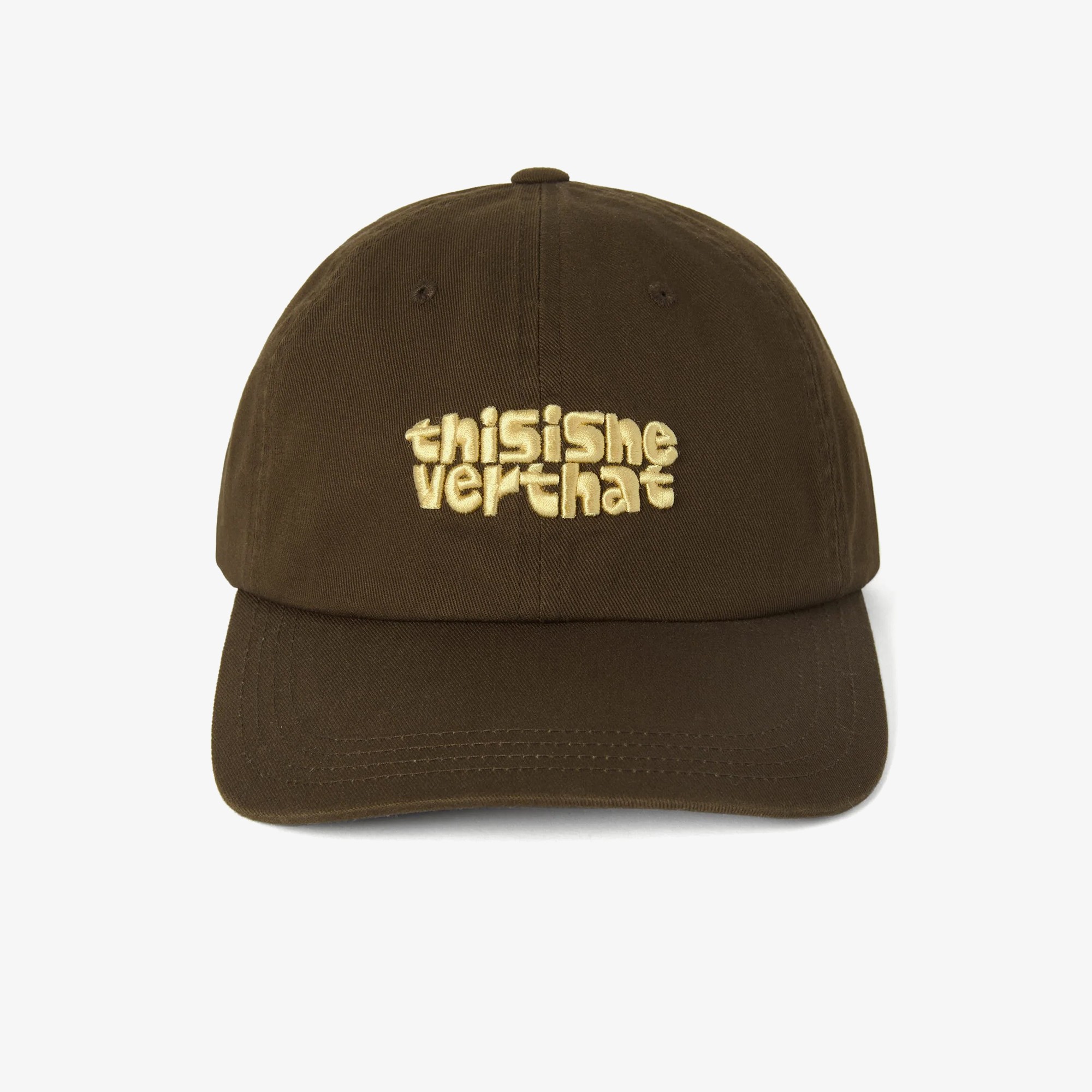 Bold Logo Cap 'Brown'