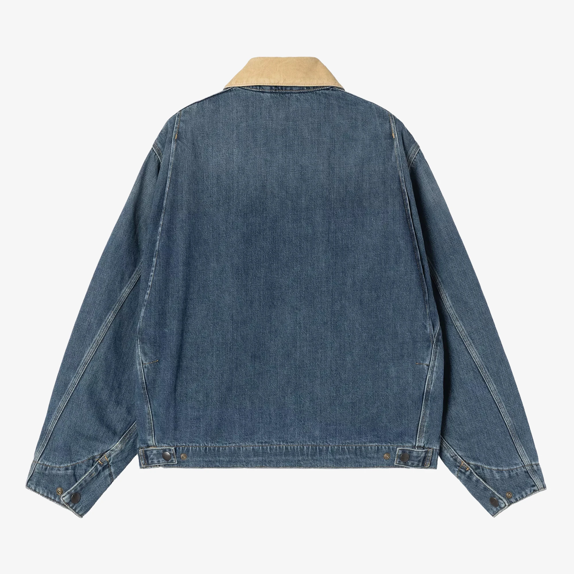 Carhartt WIP OG Detroit Jacket 'Blue Dusty H Brown' - WUNDER