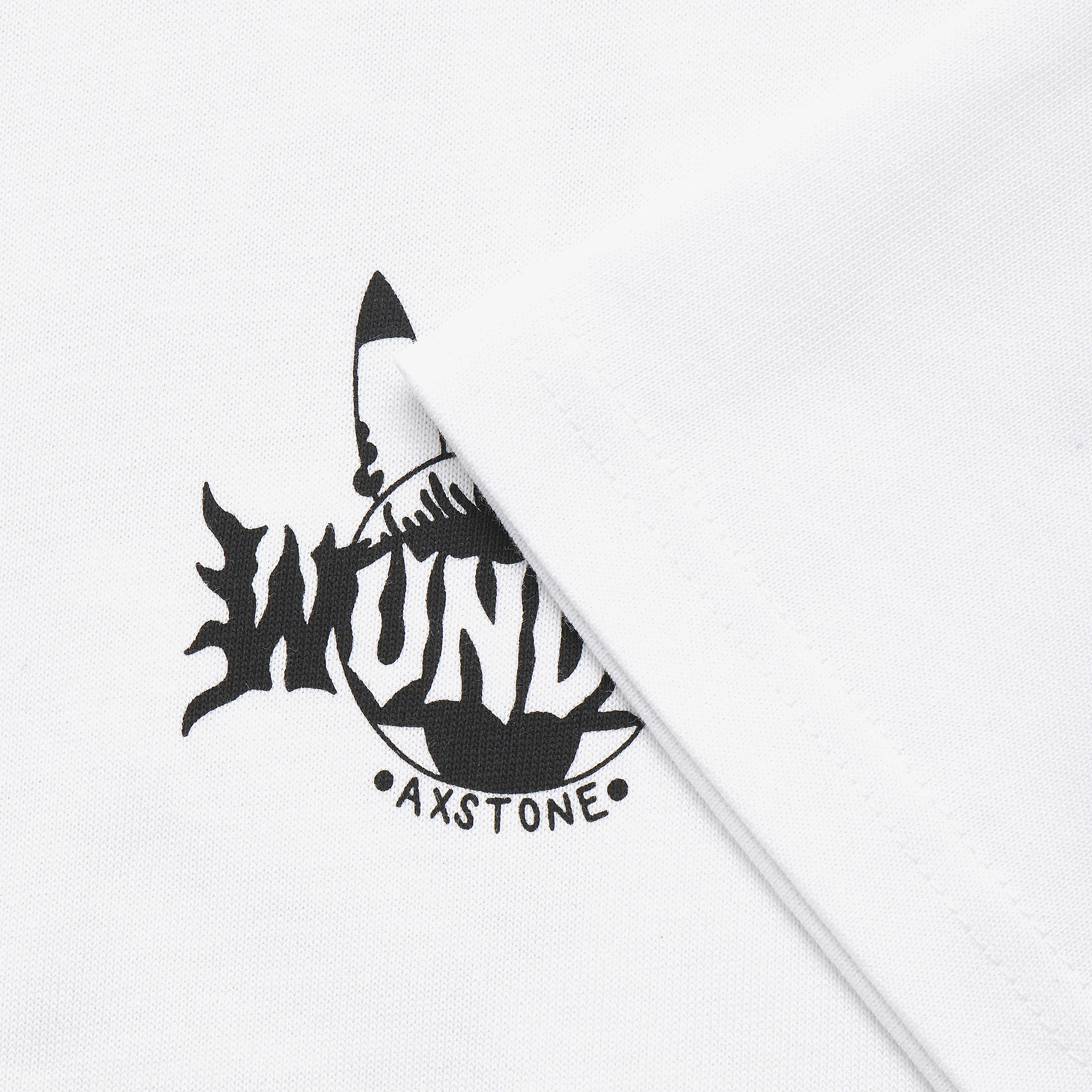 WUNDER x KRÜW Press Start Tee 'White'