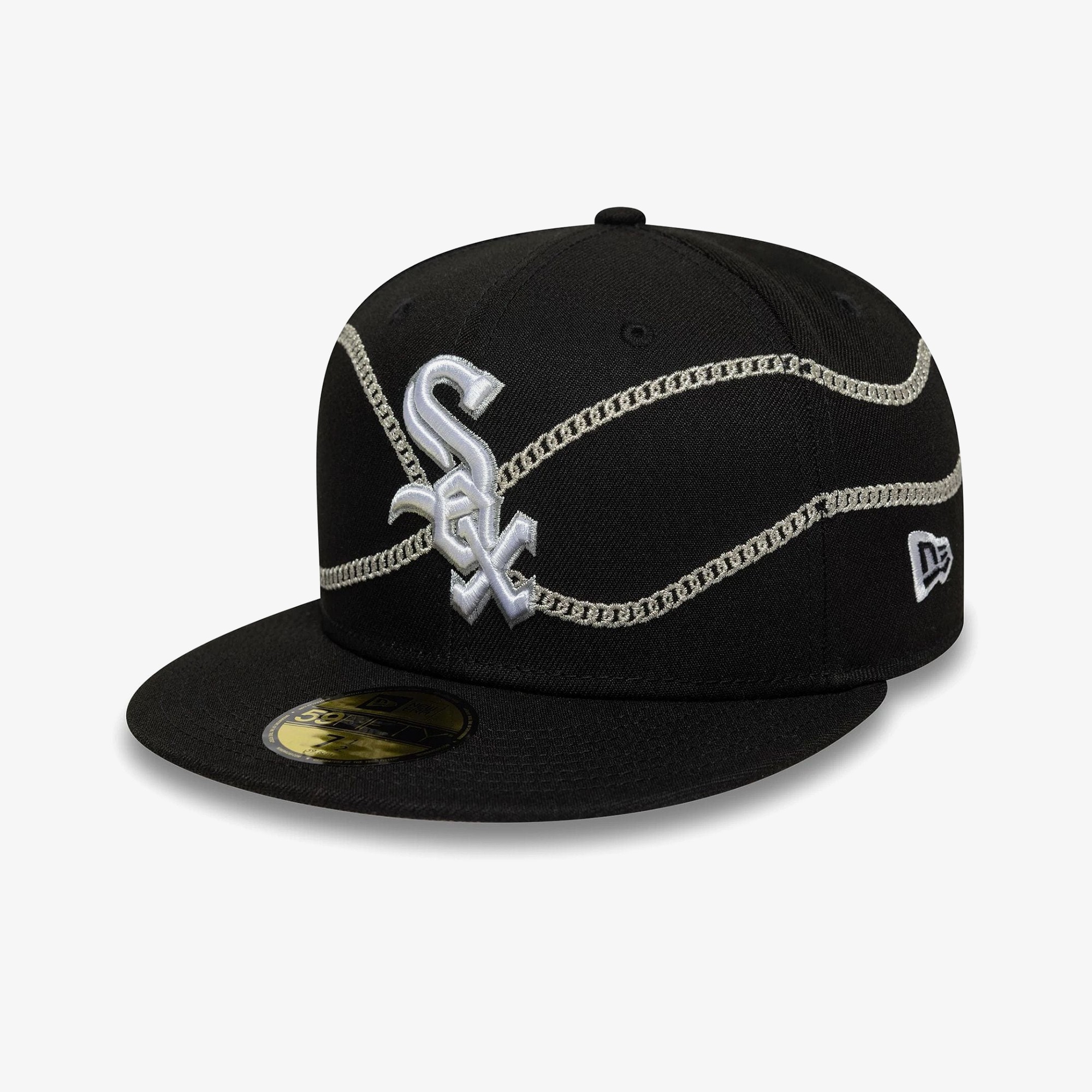 Chicago White Sox Chain Wrap 59FIFTY Fitted Cap 'Black'