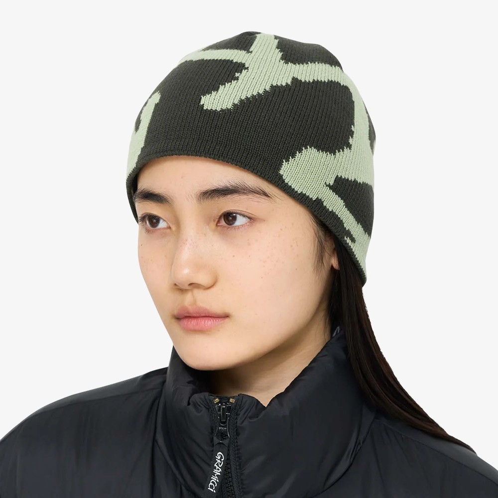 Burly Runningman Beanie 'Oak Green'