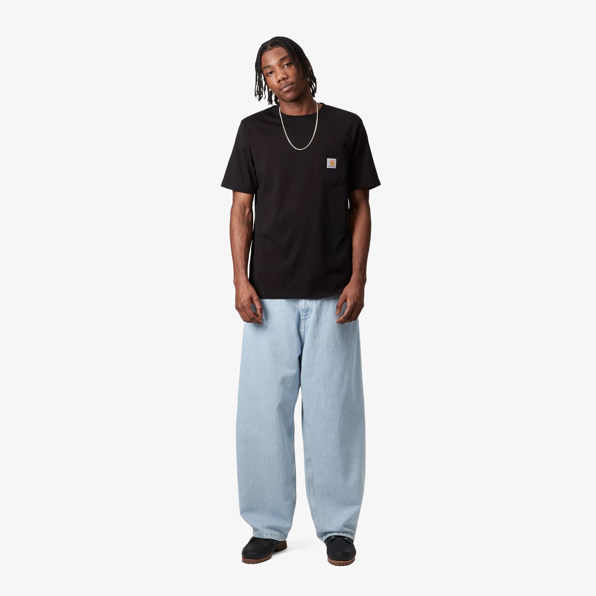 Brandon Pant 'Blue Heavy Stone Bleached'
