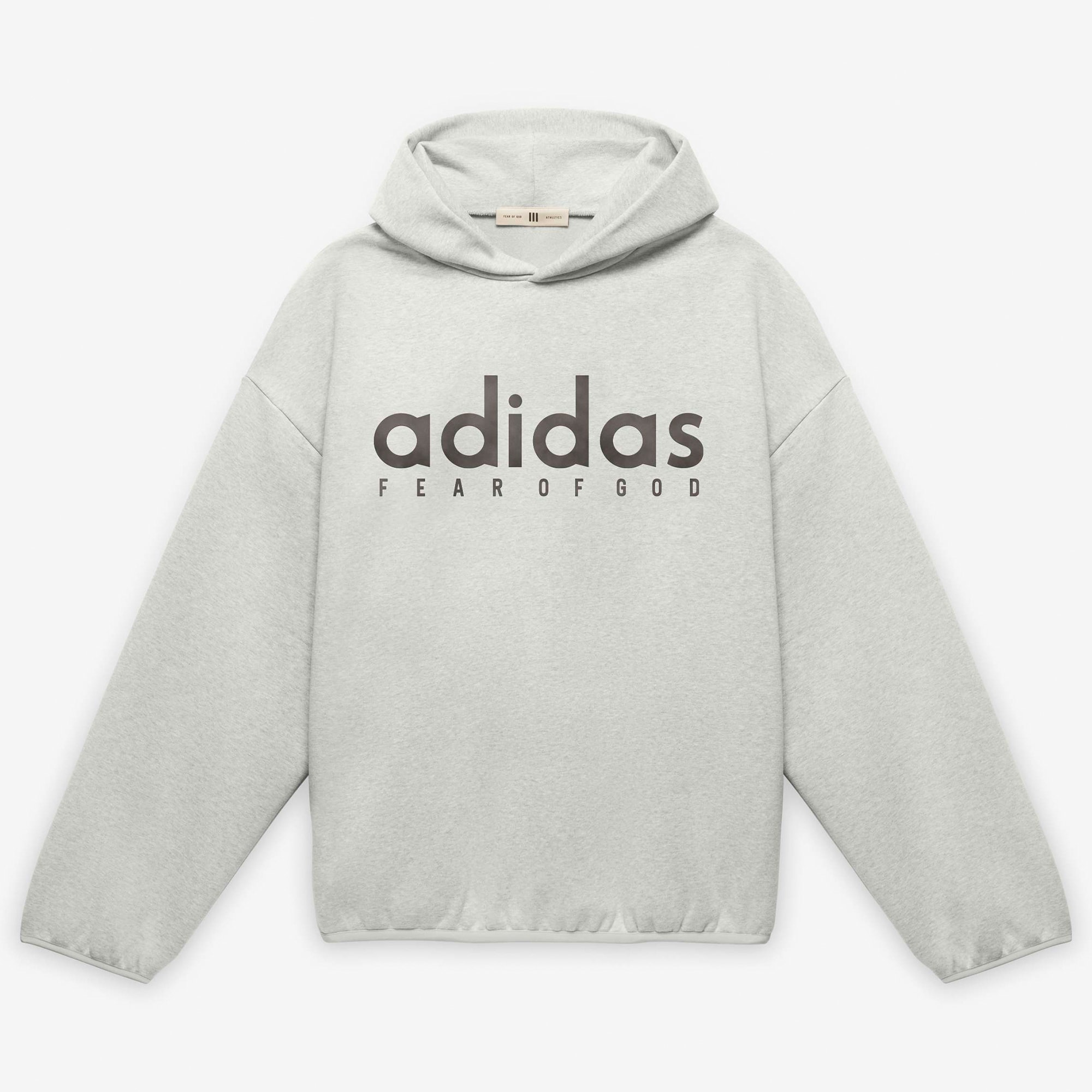 adidas x Fear of God Athletics Fleece Hoodie 'Grey Heather'