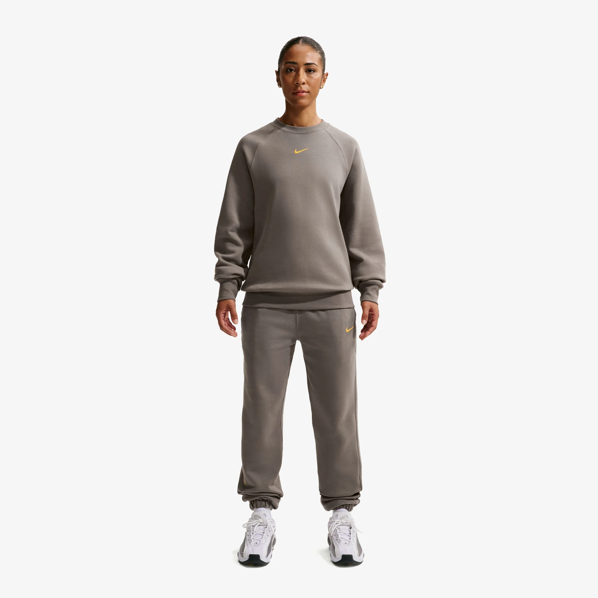 Nike x NOCTA Fleece Crewneck Sweatshirt 'Olive Grey'