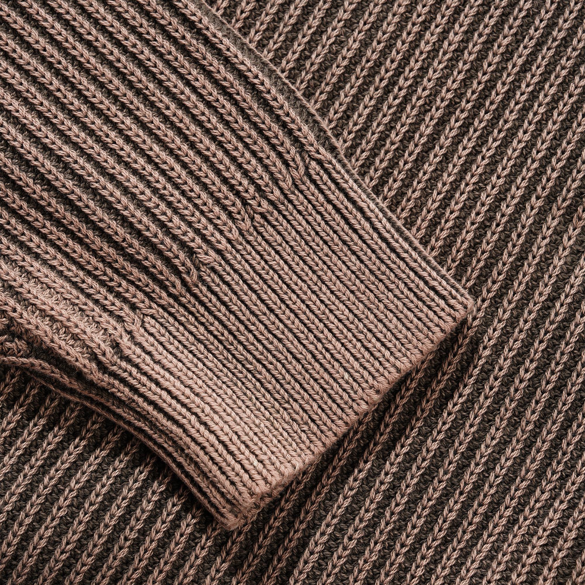 Bleach Knit Sweater 'Brown'