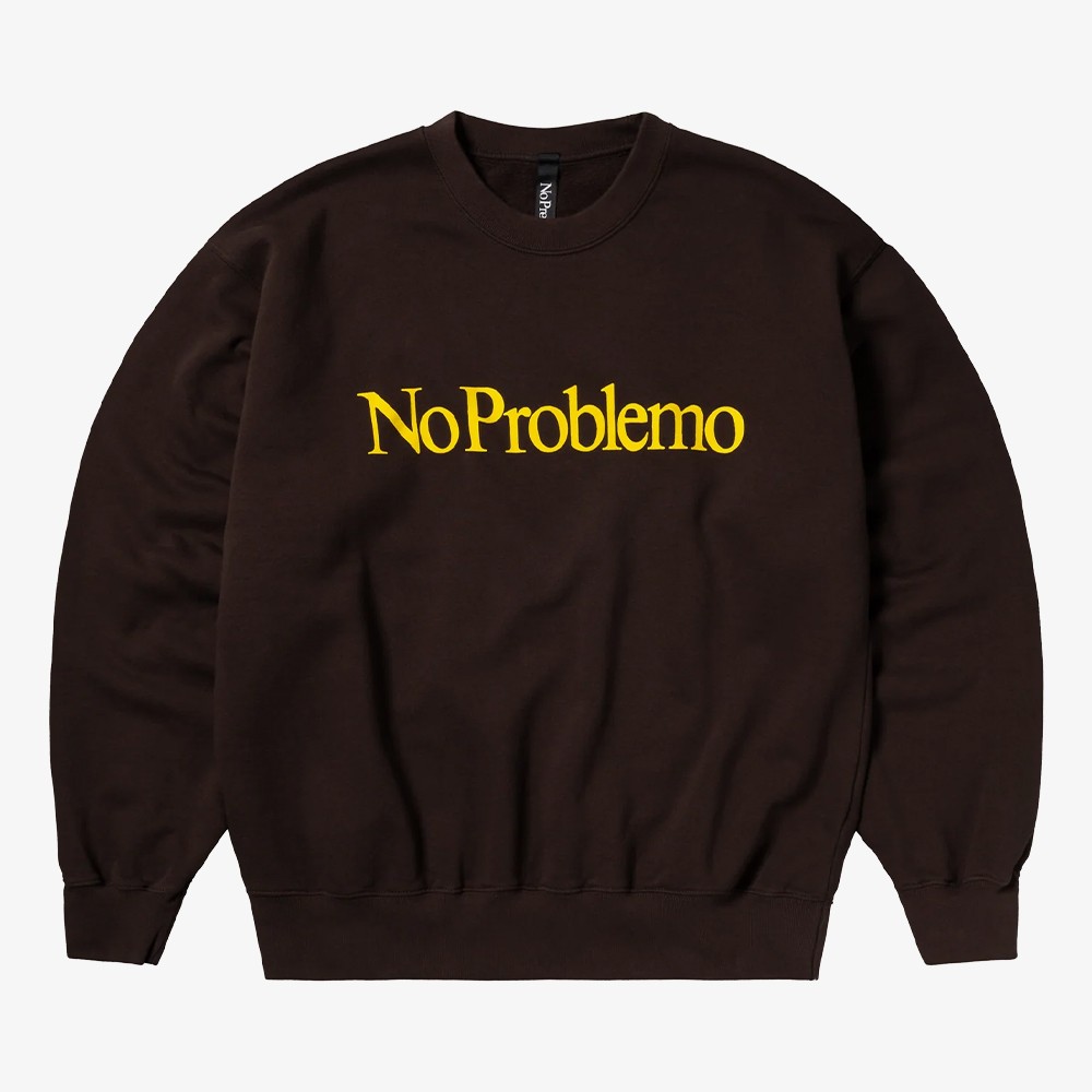 No Problemo Sweatshirt 'Brown'