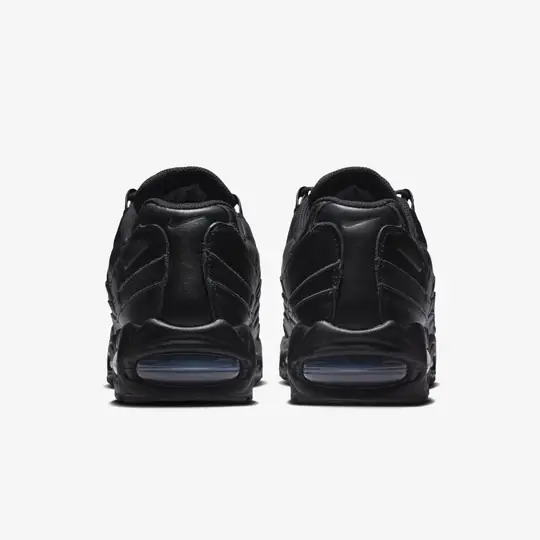 Air Max 95 Big Bubble Leather 'Triple Black' - Görsel 6