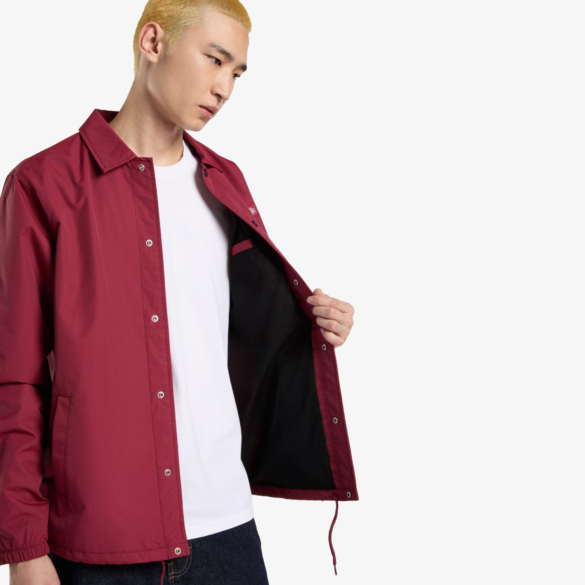 Oakport Coach Jacket 'Tibetan Red'