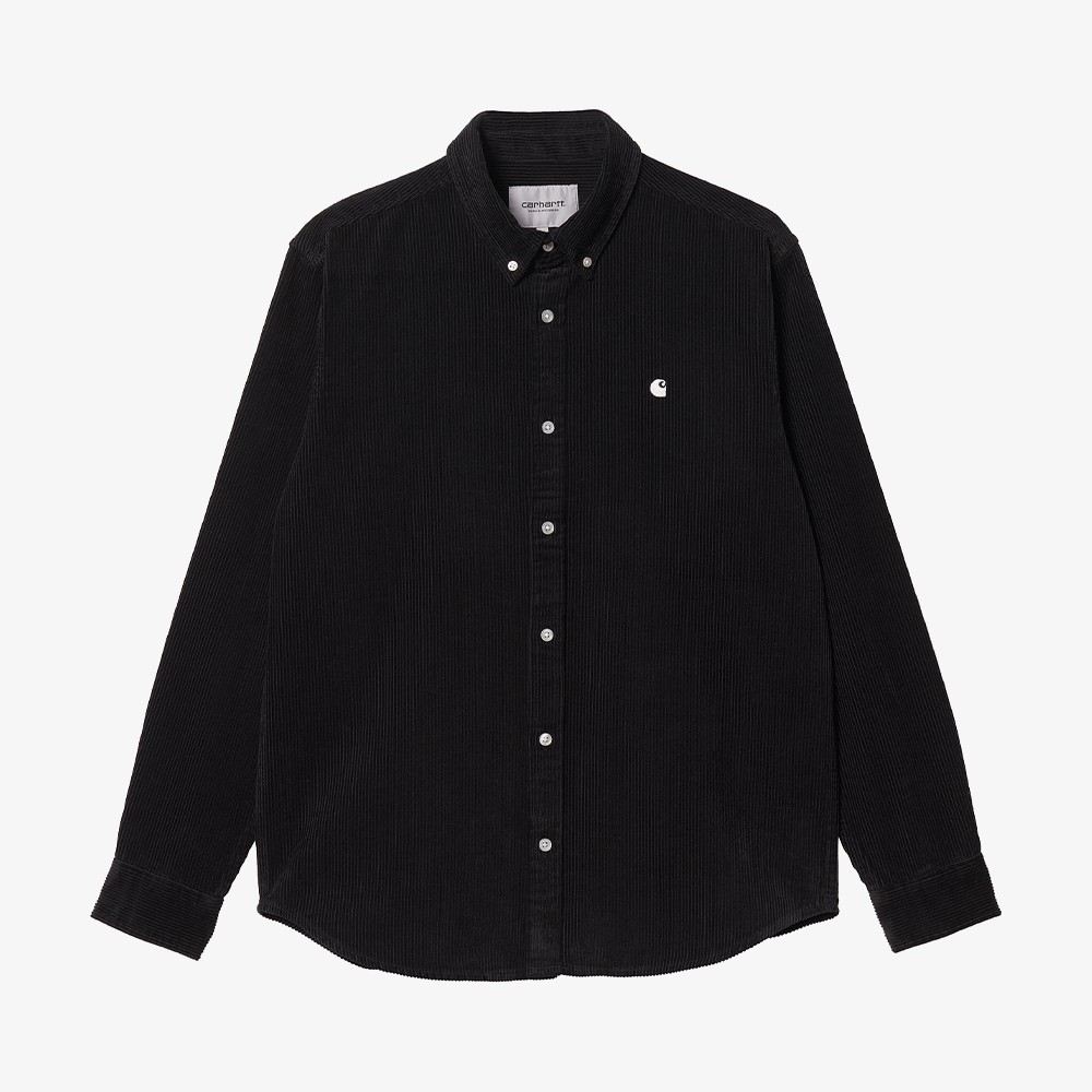 Madison Cord Shirt 'Black'